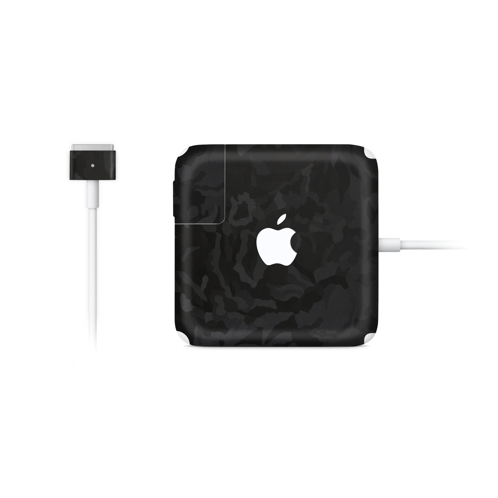 Black Camo MacBook Charger Skin