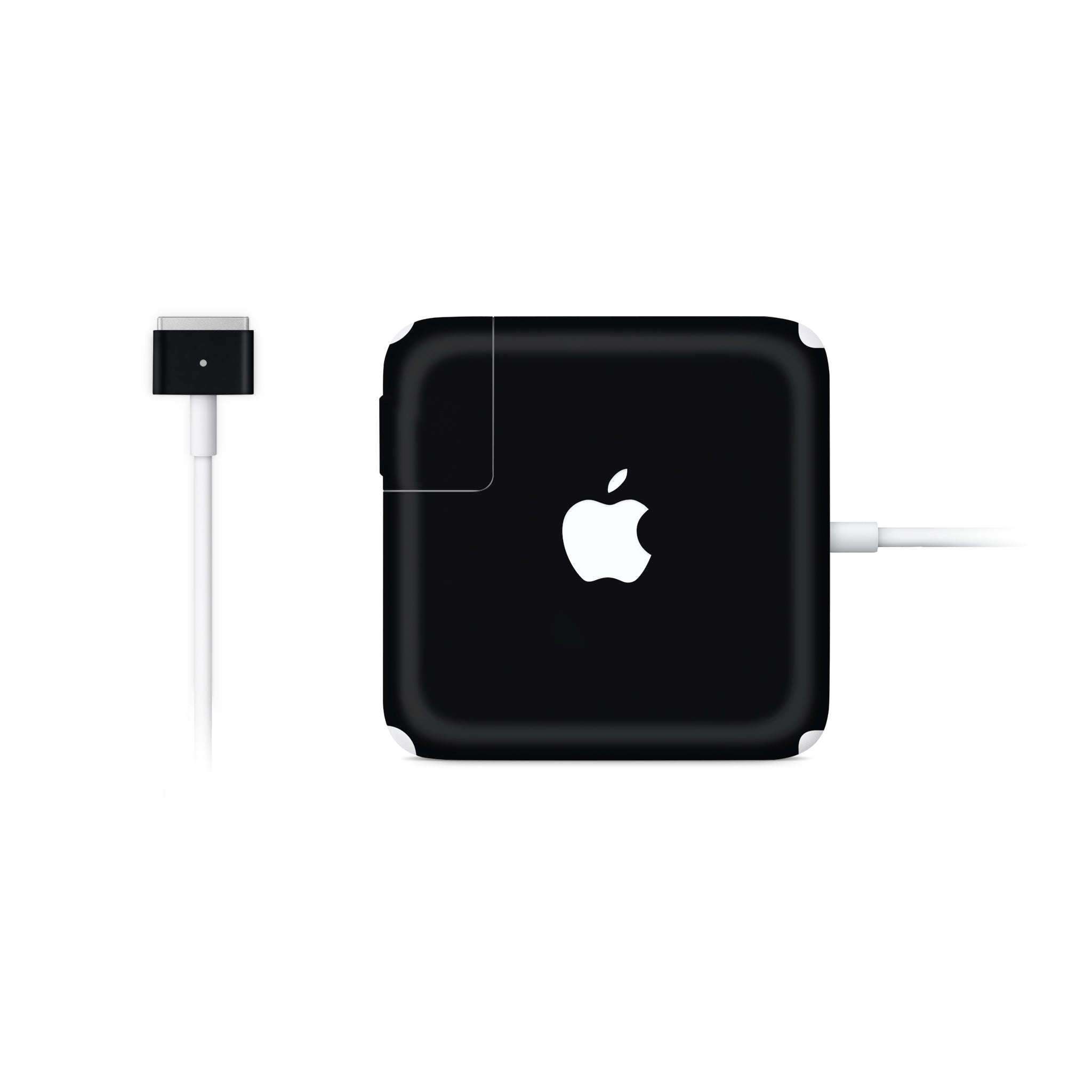 Black MacBook Charger Skin