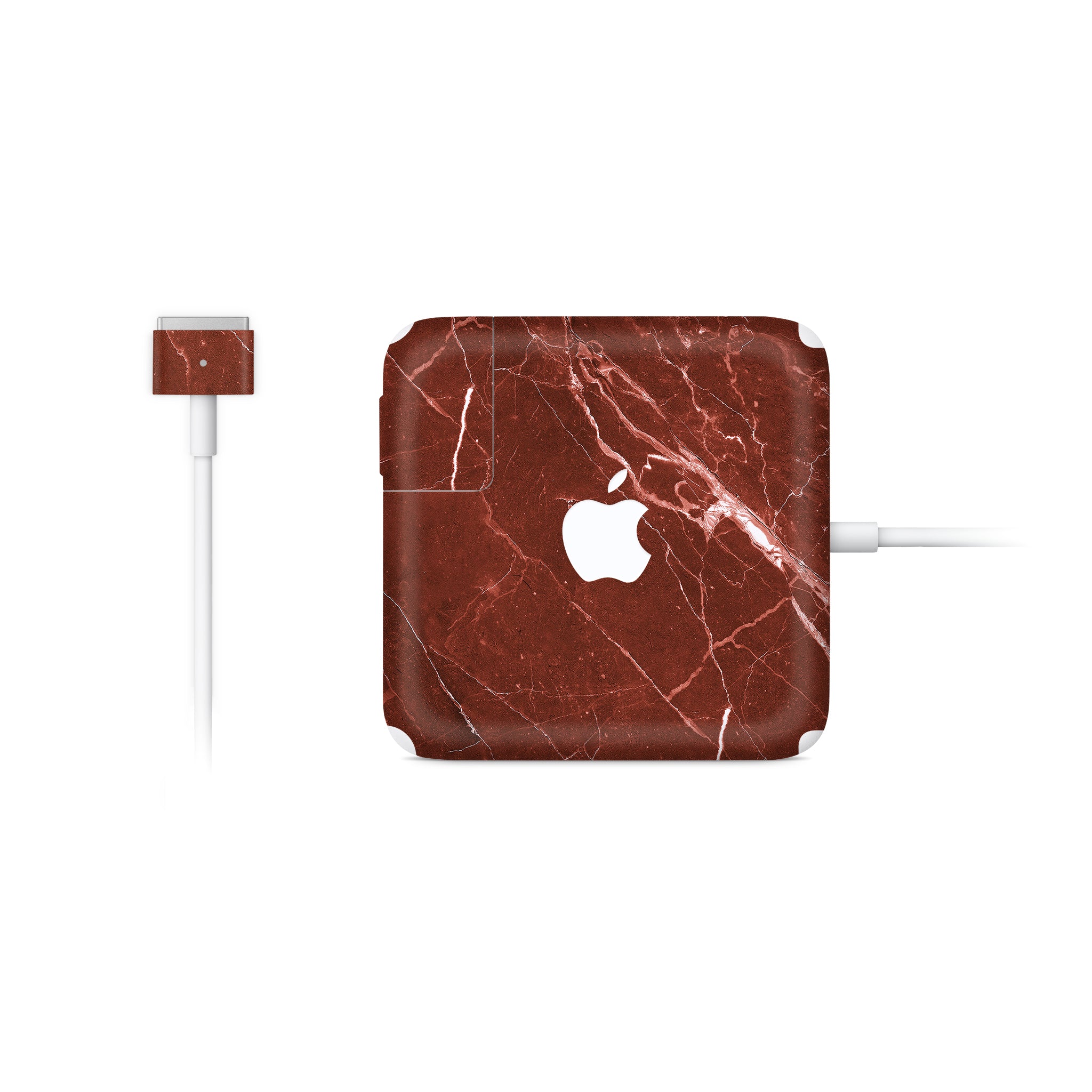 Cinnamon Marble MacBook Charger Skin