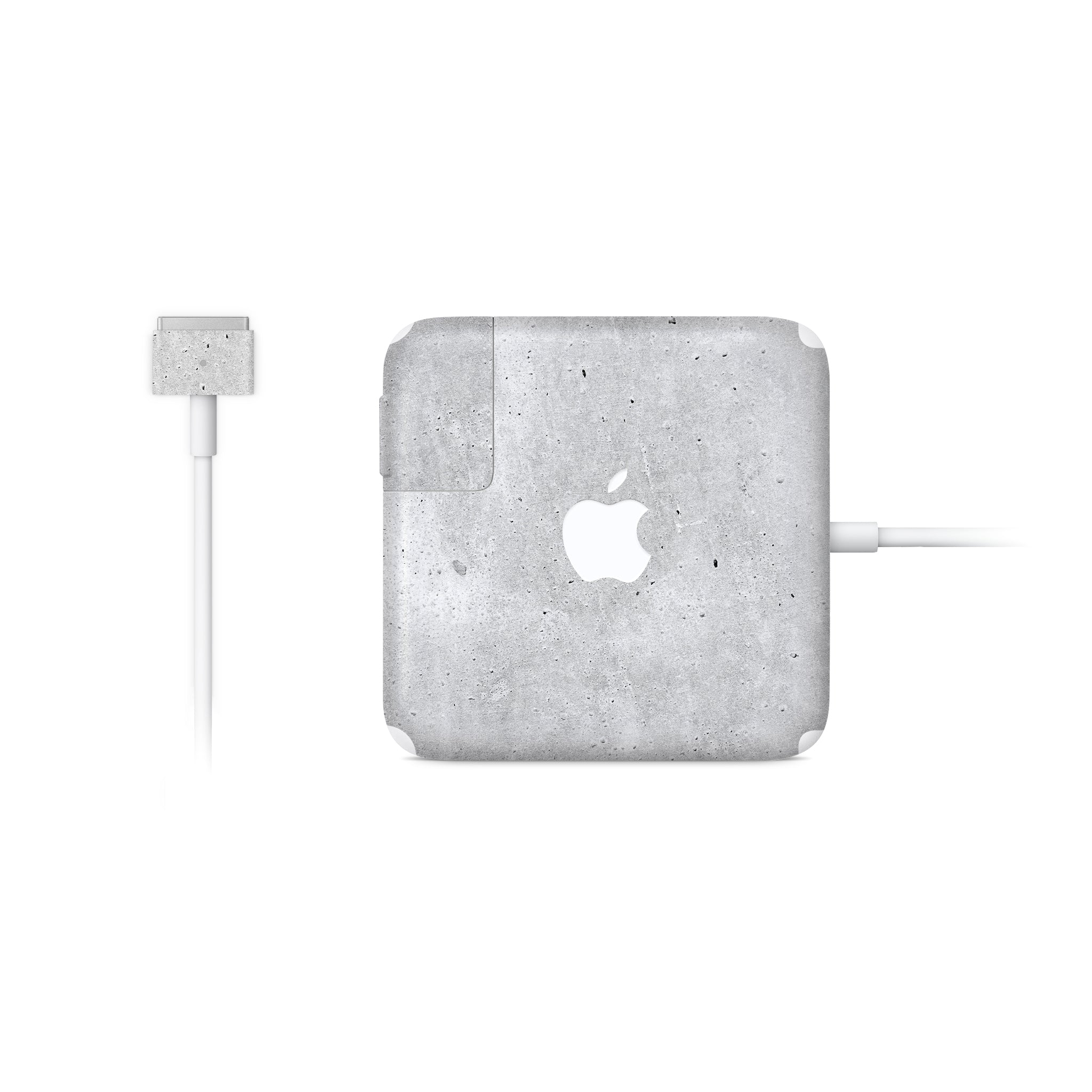 Concrete MacBook Charger Skin