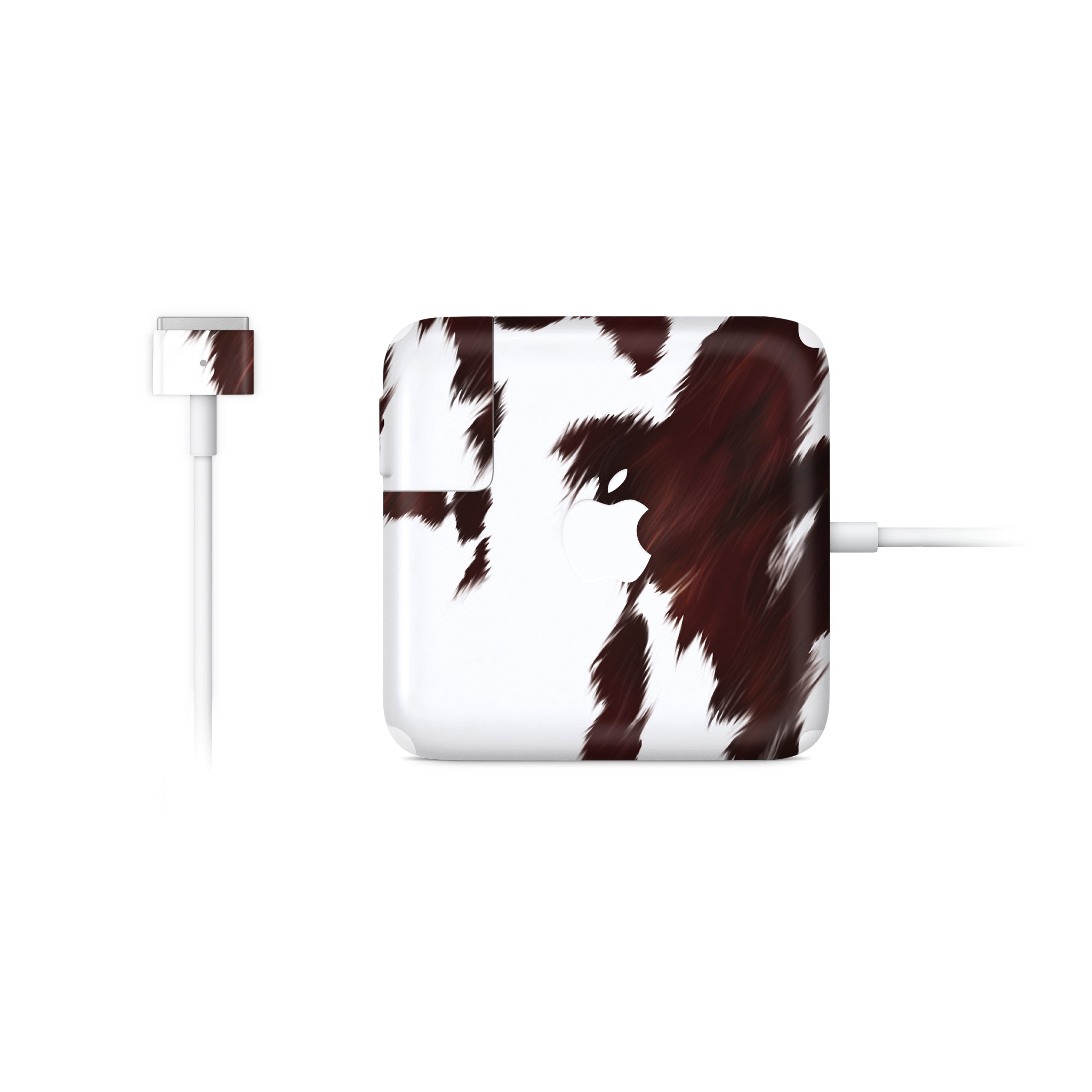 Cowhide MacBook Charger Skin