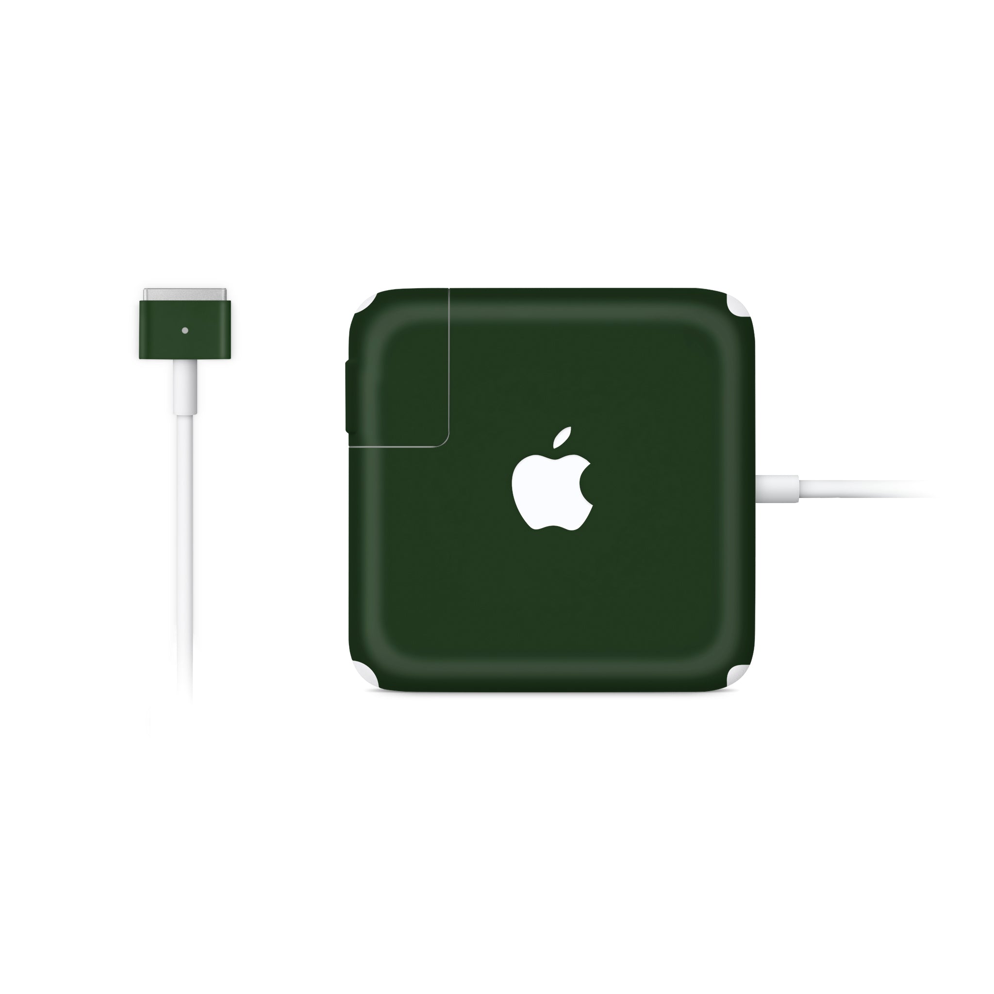 Forest Green MacBook Charger Skin