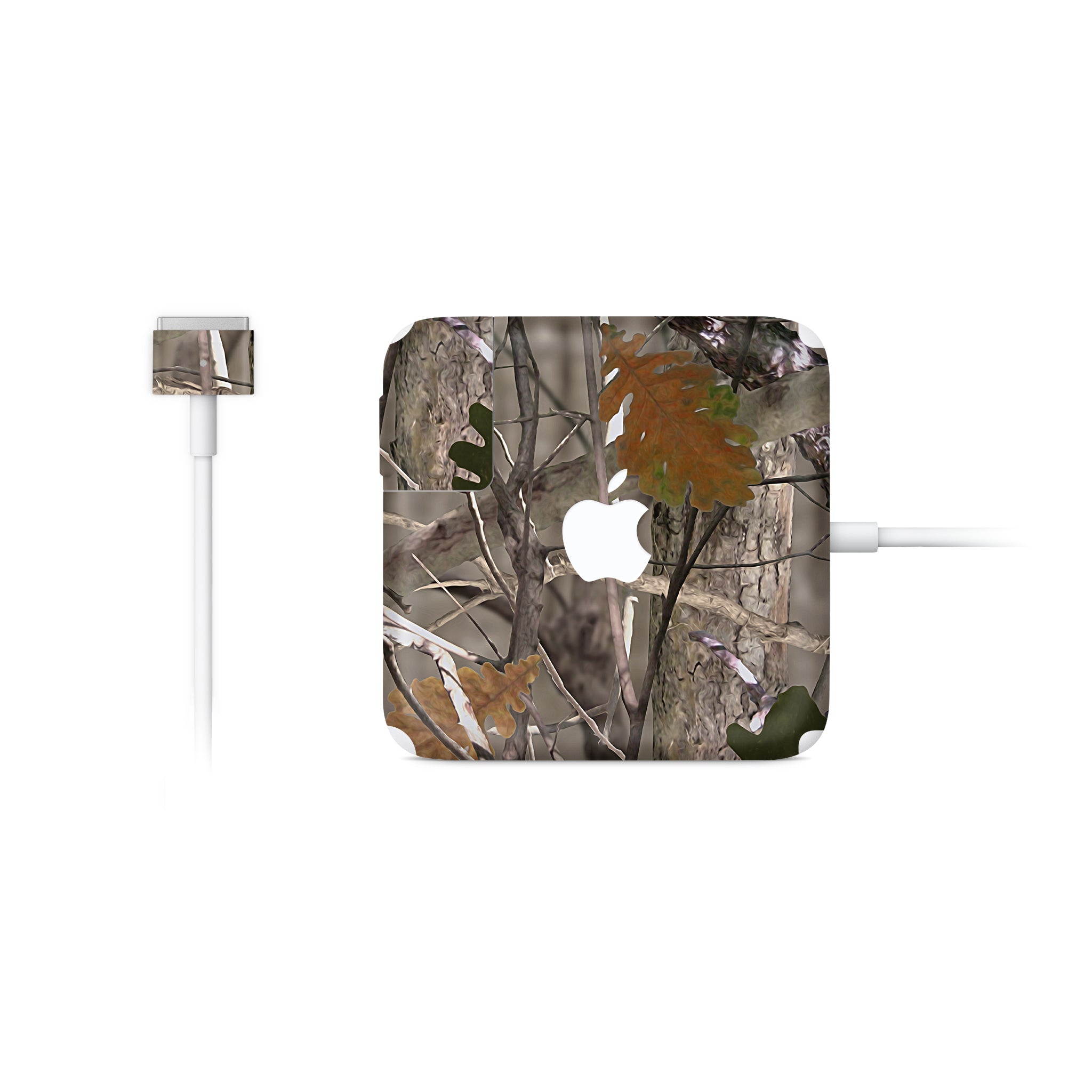 Oak Camo MacBook Charger Skin