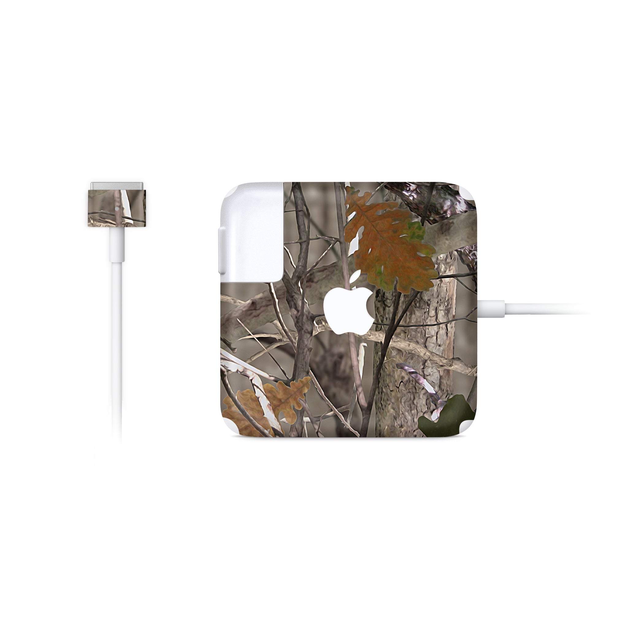 Oak Camo MacBook Charger Skin