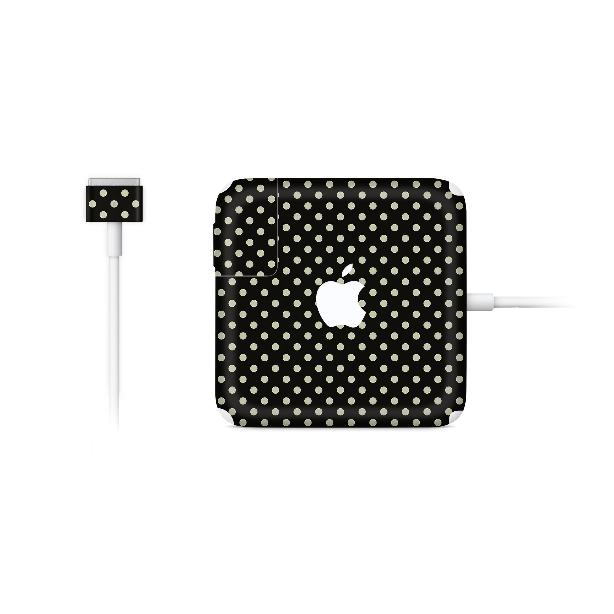 Polka Dot MacBook Charger Skin