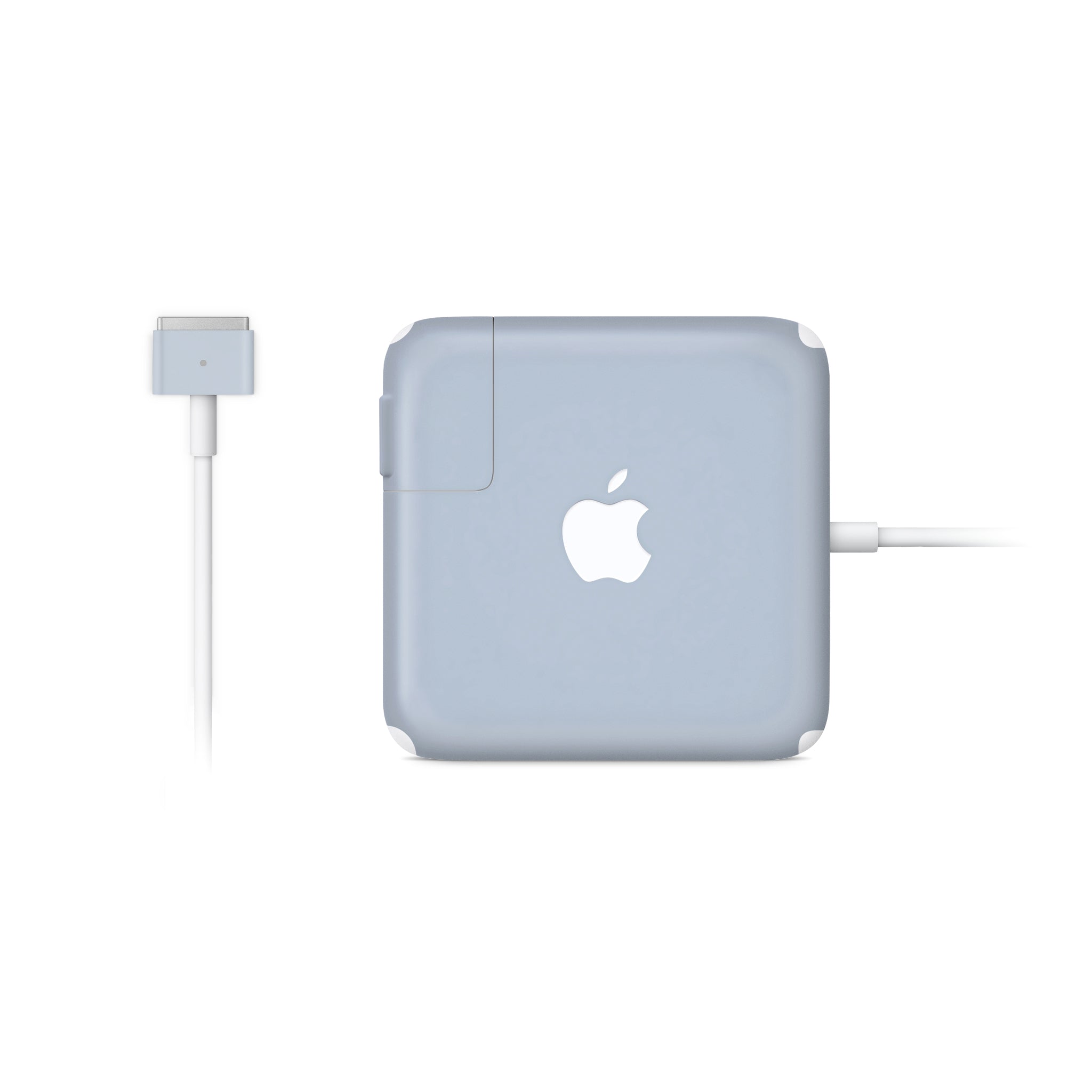 Soft Blue MacBook Charger Skin