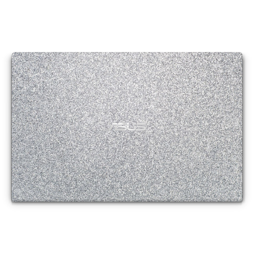 Blanc Glitter Asus Skin Top View