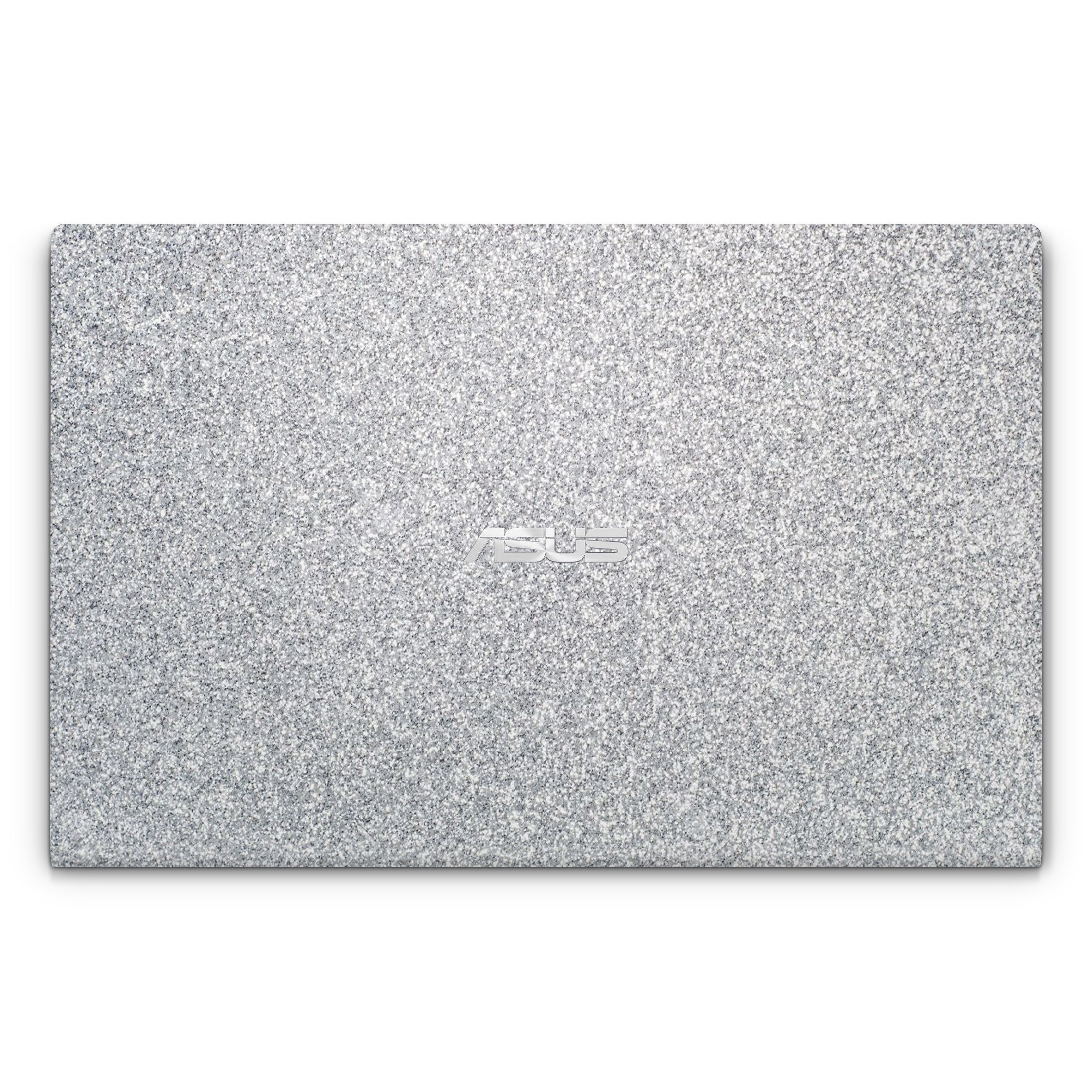 Blanc Glitter Asus Skin Top View