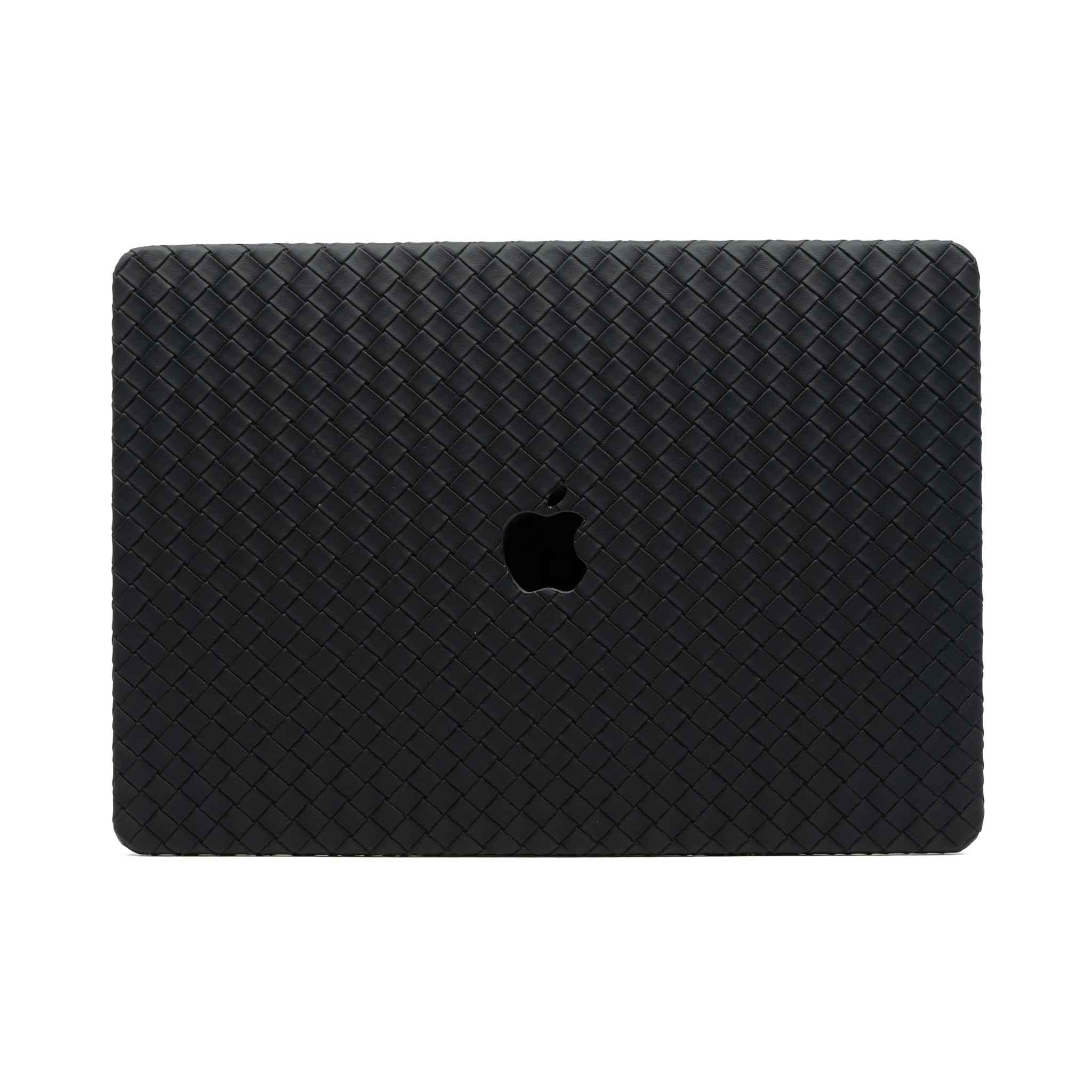 Braided Leather MacBook Case