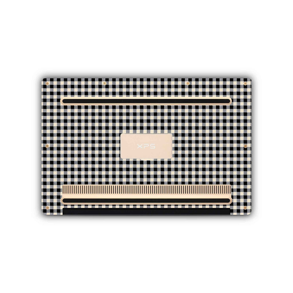 Black Gingham XPS Skin