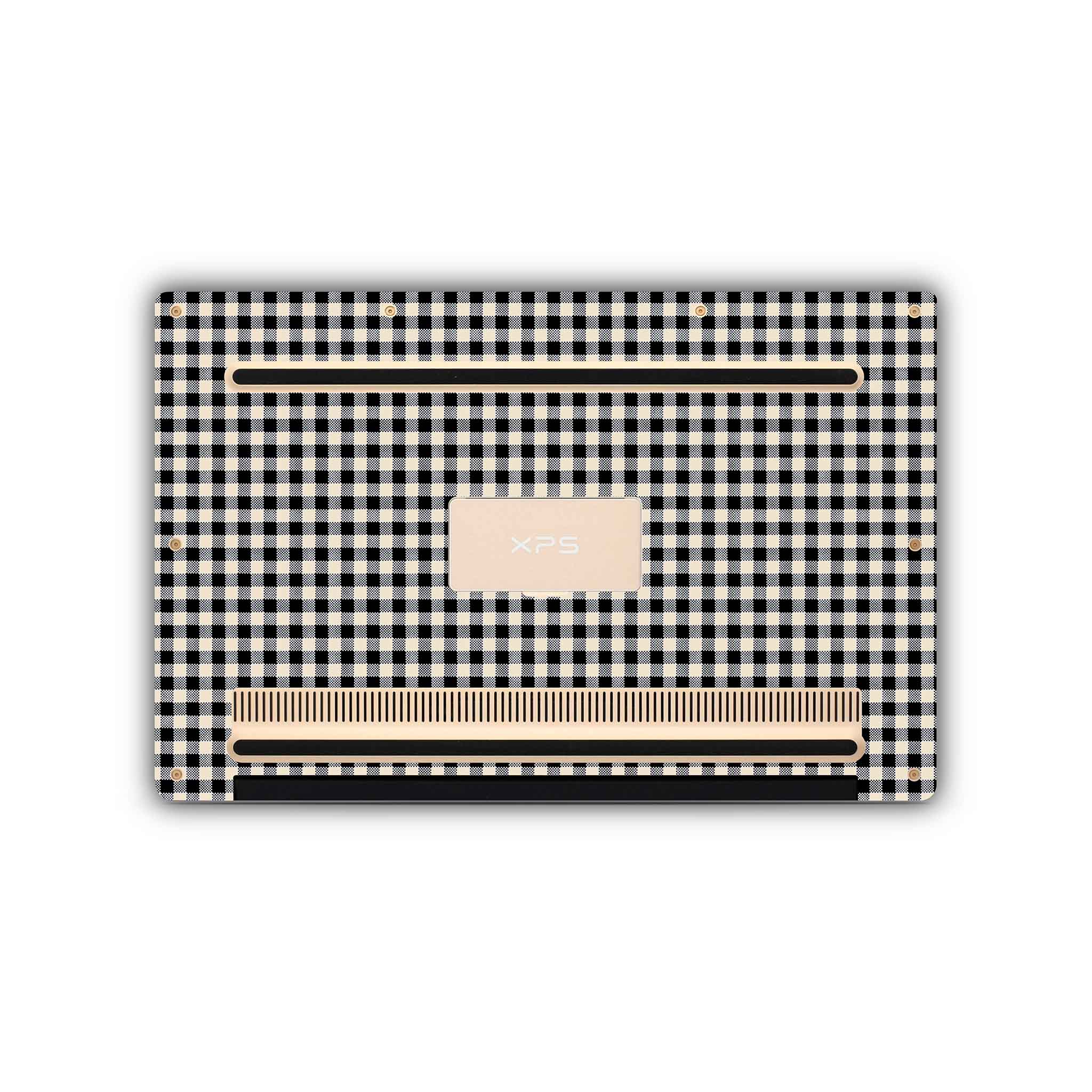 Black Gingham XPS Skin