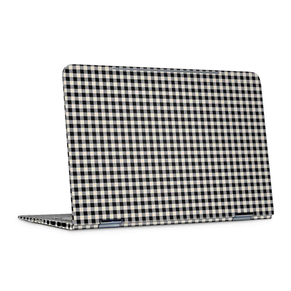 Black Gingham HP Pavilion Skin