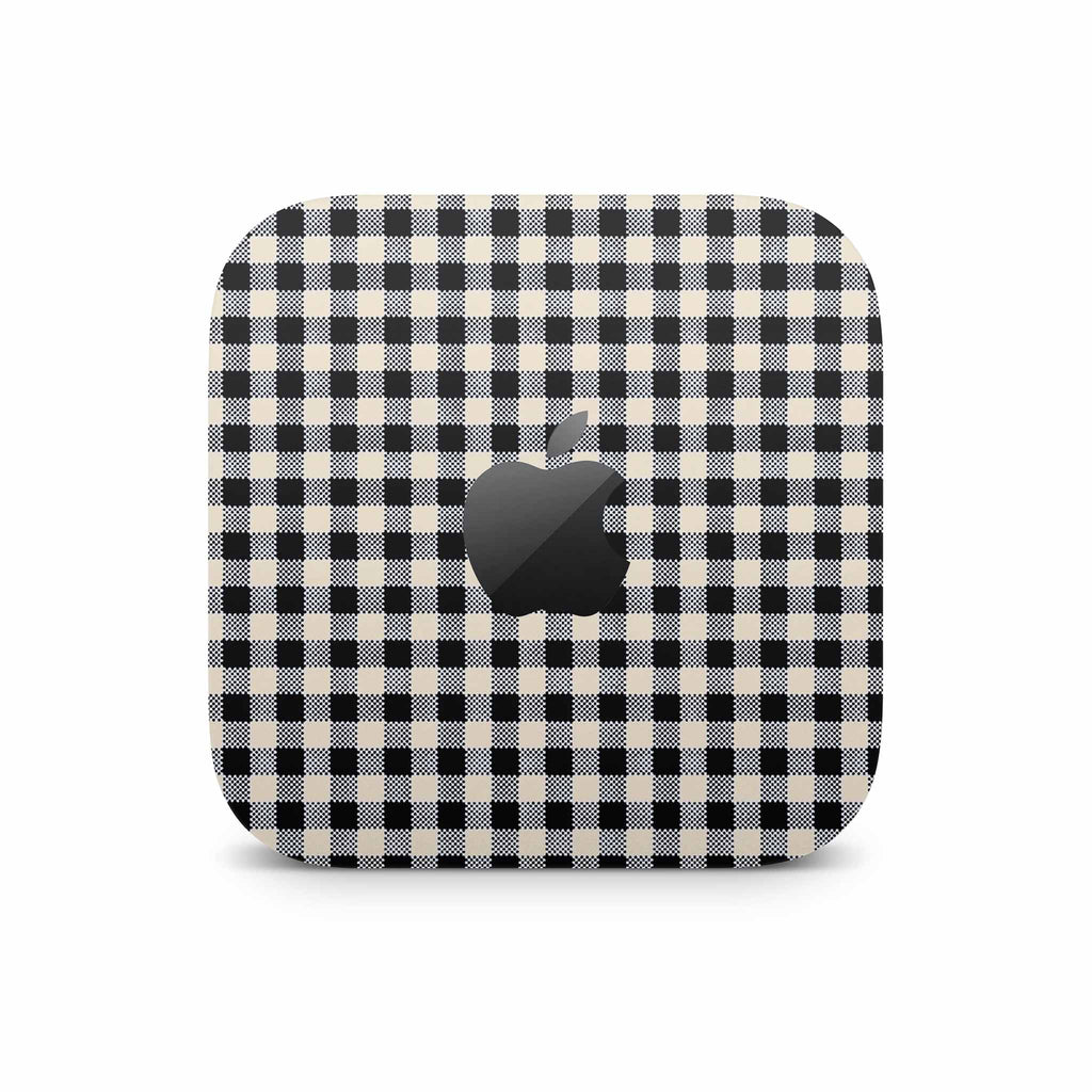 Black Gingham Mac Mini