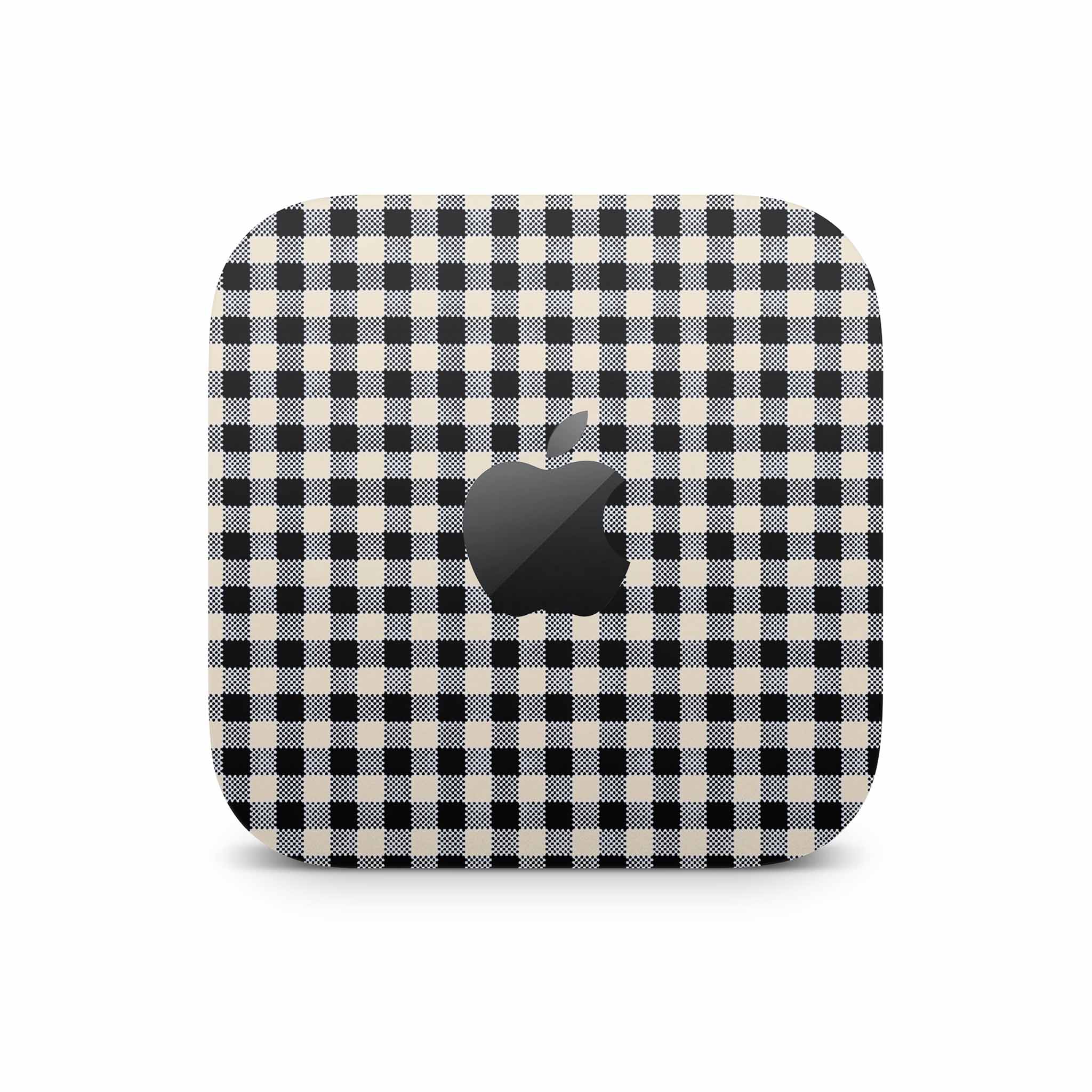 Black Gingham Mac Mini