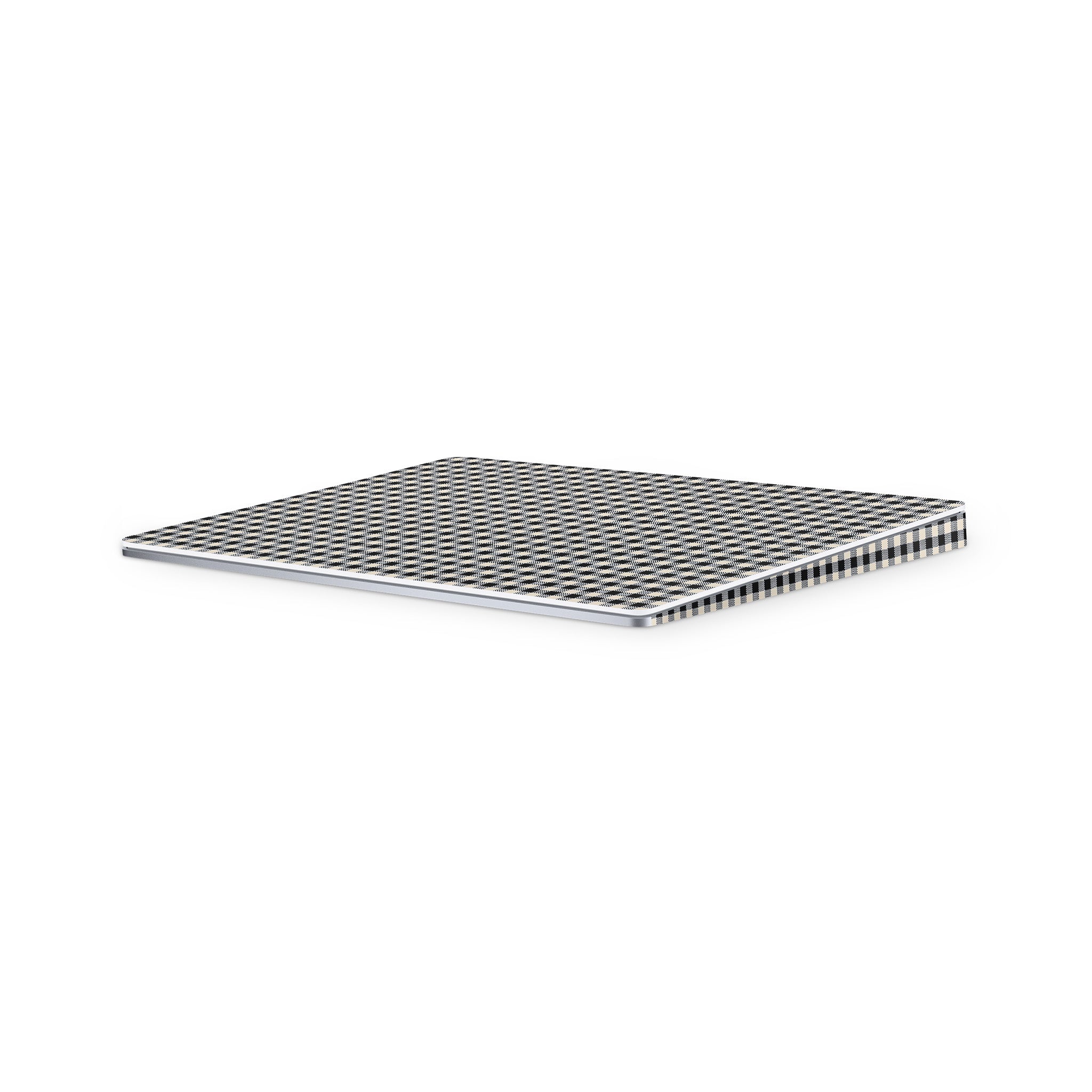 Black Gingham Magic Trackpad Skin