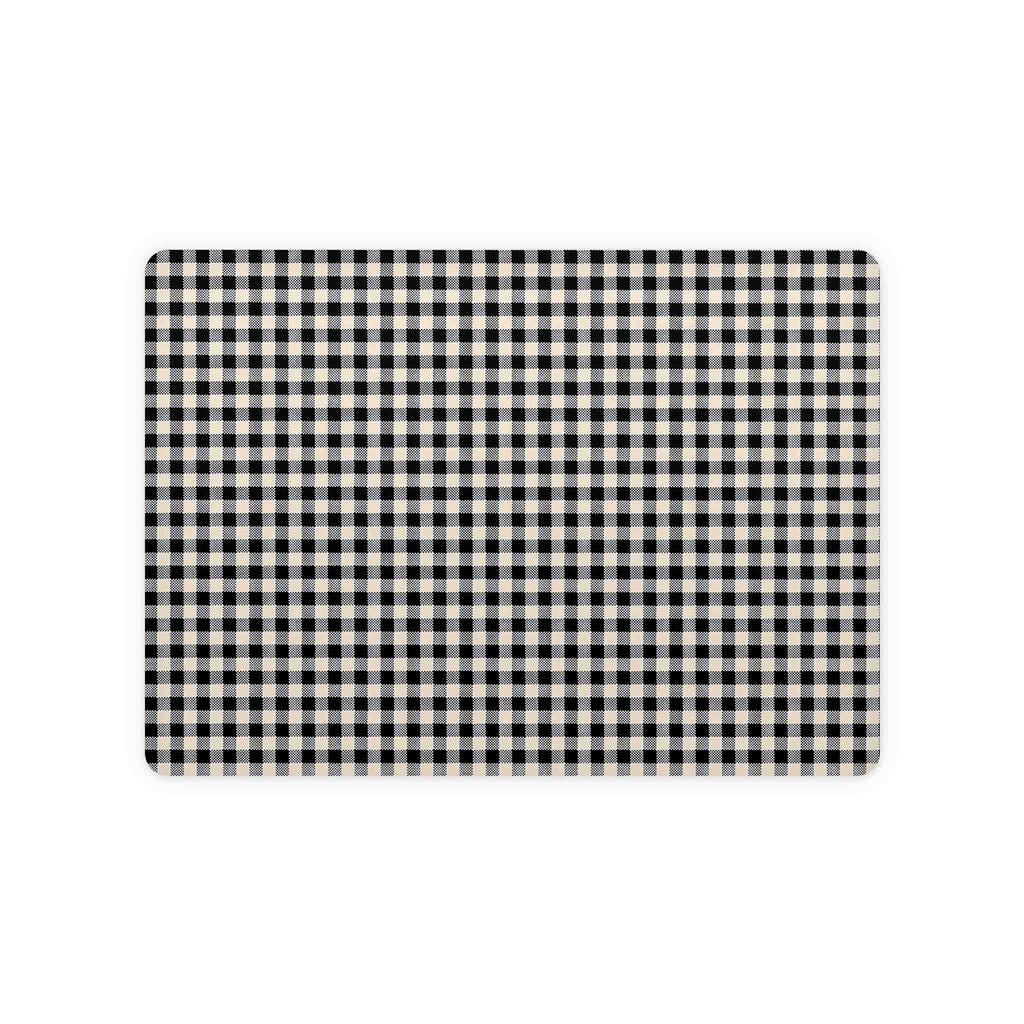 Black Gingham Magic Trackpad Skin