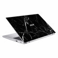 Black Hyper Marble Acer Skin Top View