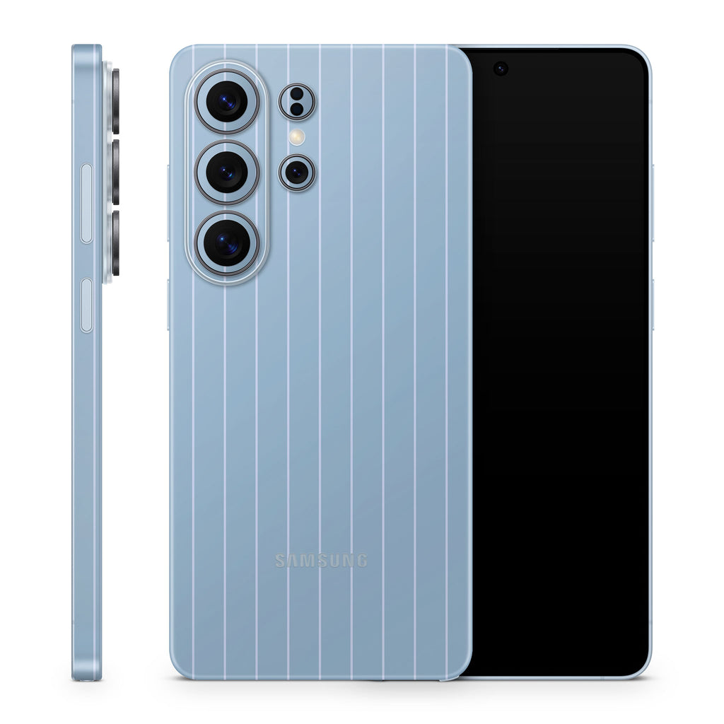 Blue Fine Line Samsung Galaxy Skin + Case
