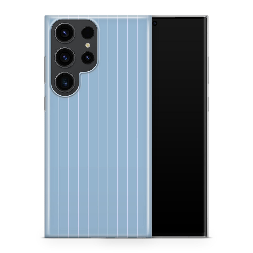 Blue Fine Line Samsung Galaxy Skin + Case
