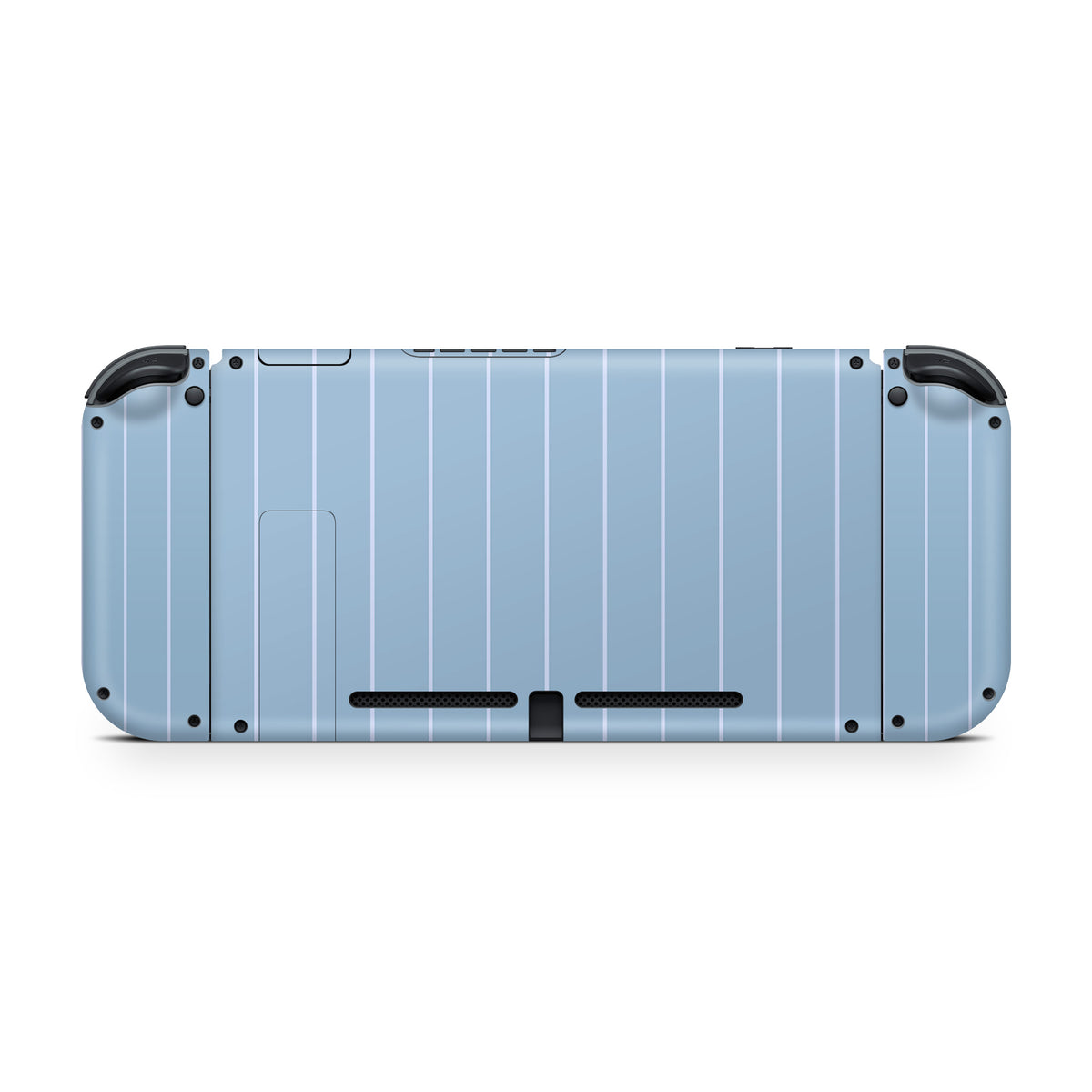 Blue Fine Line Nintendo Switch Skin