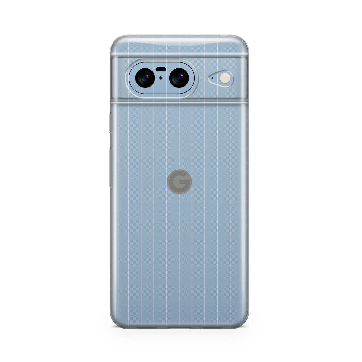 Blue Fine Line Google Pixel Skin + Case