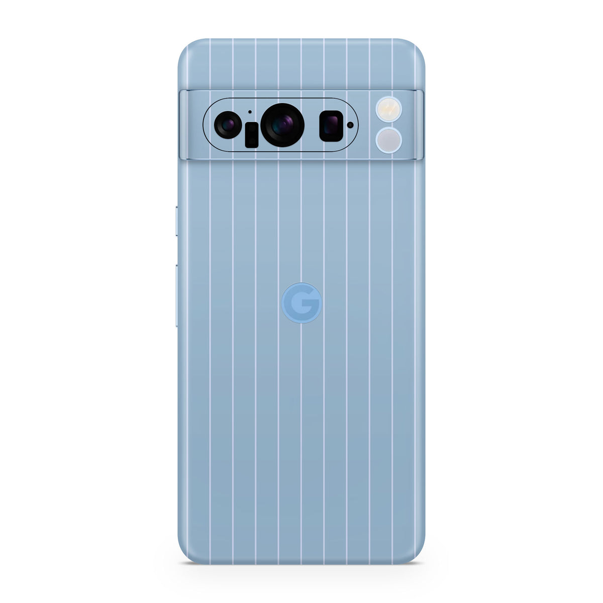 Blue Fine Line Google Pixel Skin + Case