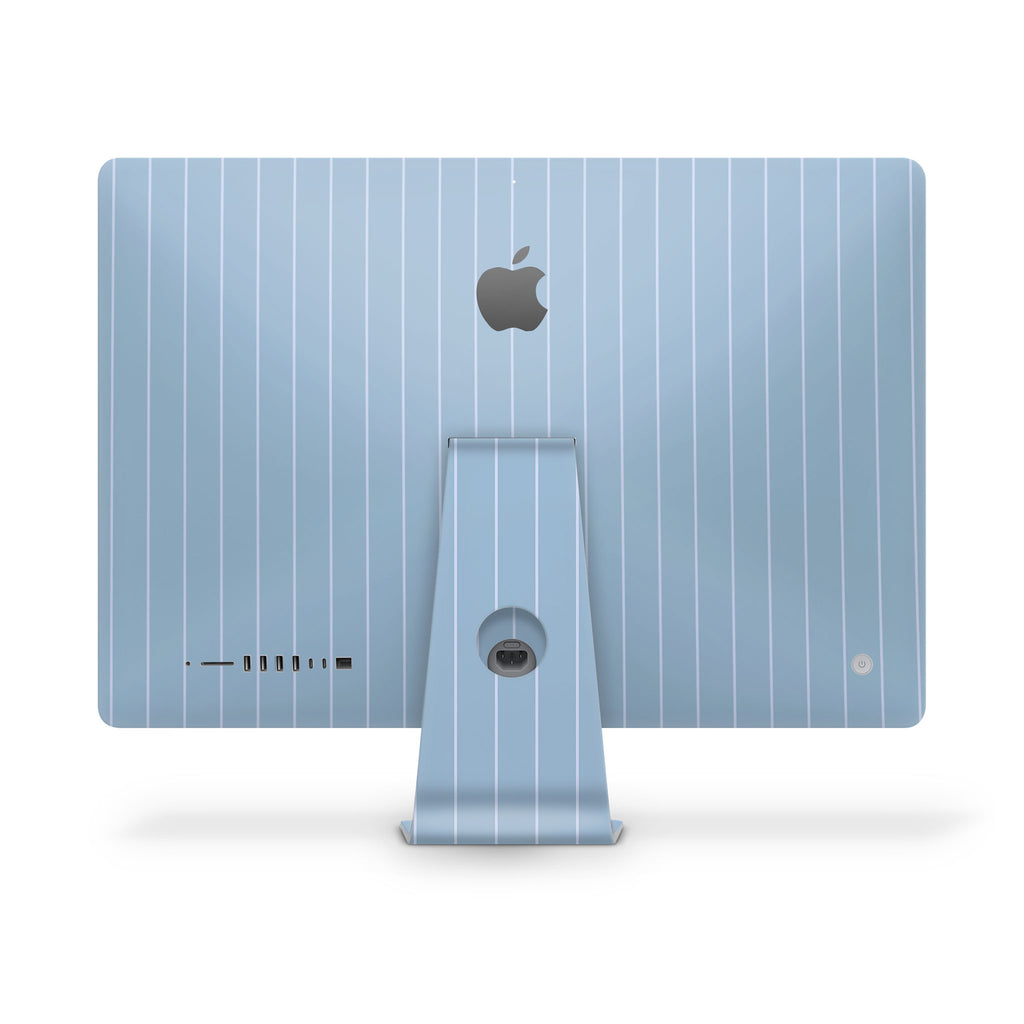 Blue Fine Line iMac Skin