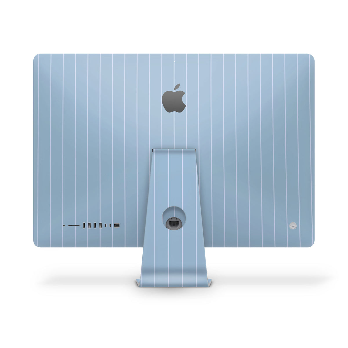 Blue Fine Line iMac Skin