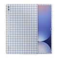 Blue Gingham Galaxy Tab Skin