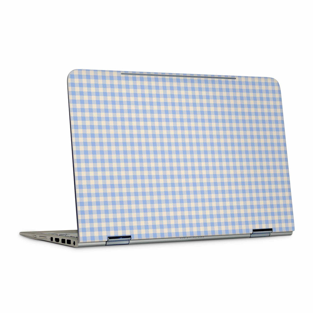 Blue Gingham HP Spectre Skin