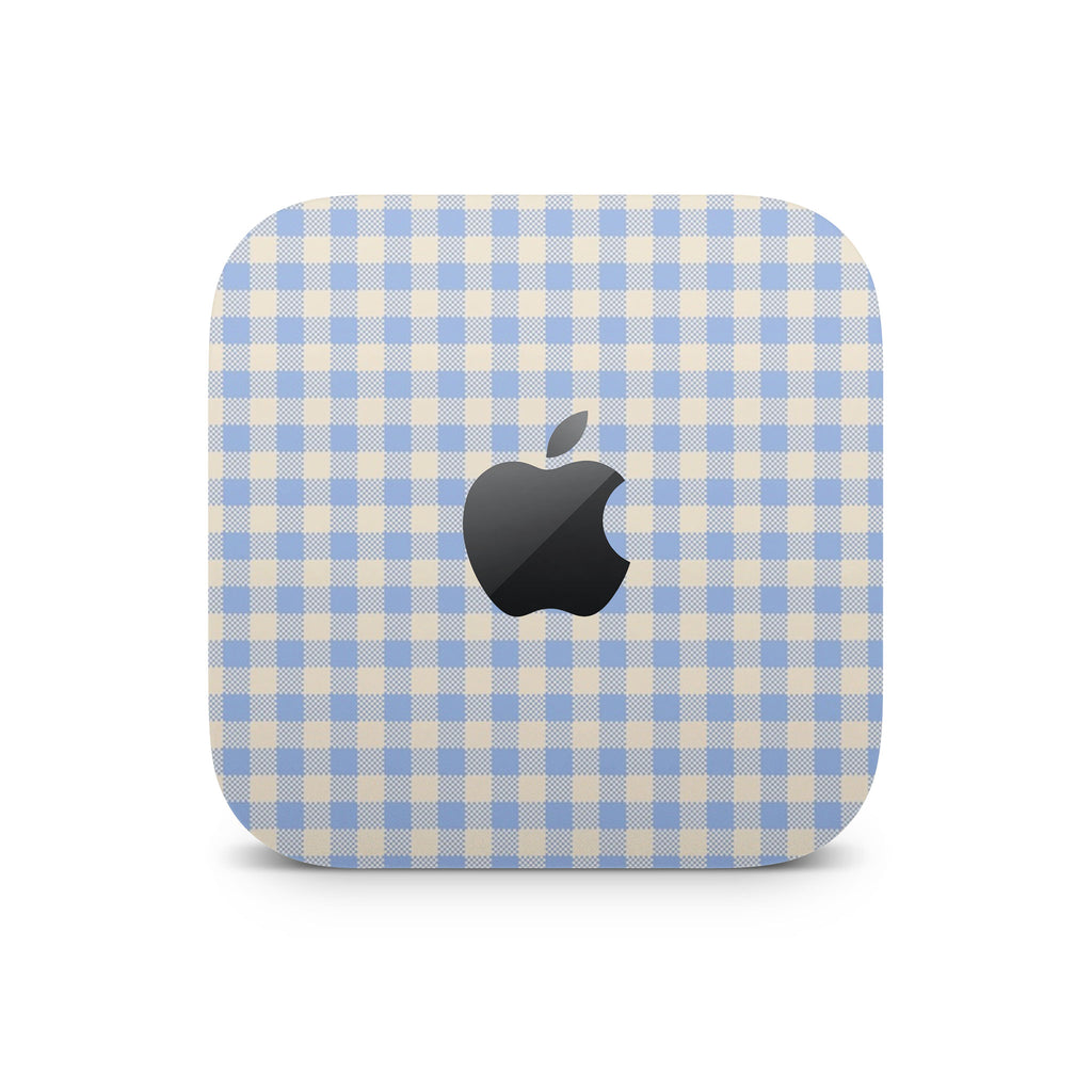 Blue Gingham Mac Mini