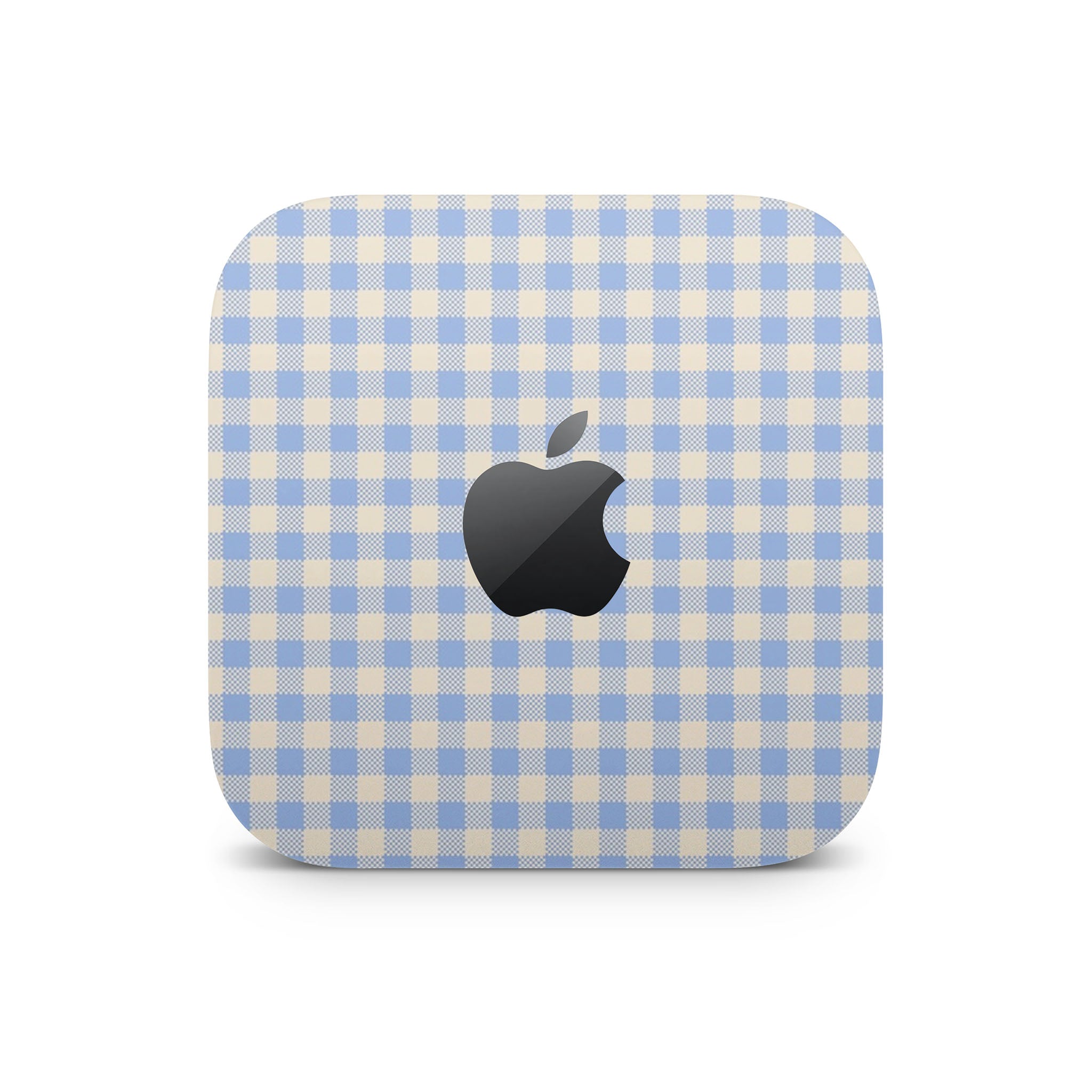 Blue Gingham Mac Mini