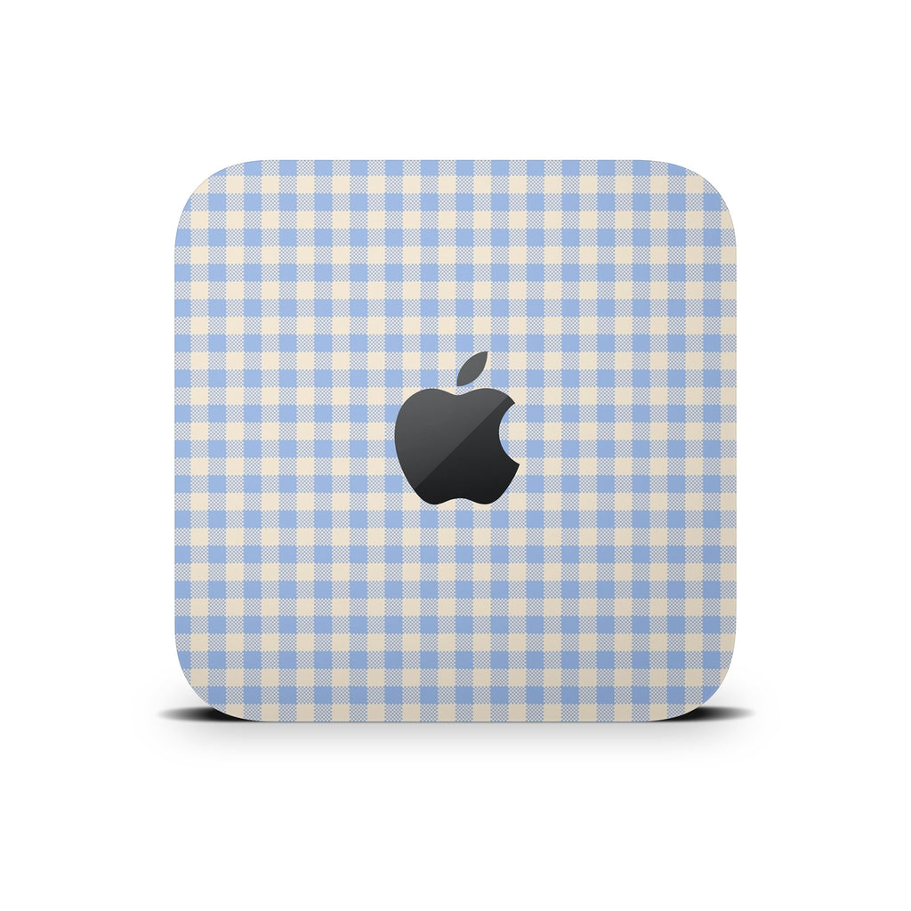 Blue Gingham Mac Mini