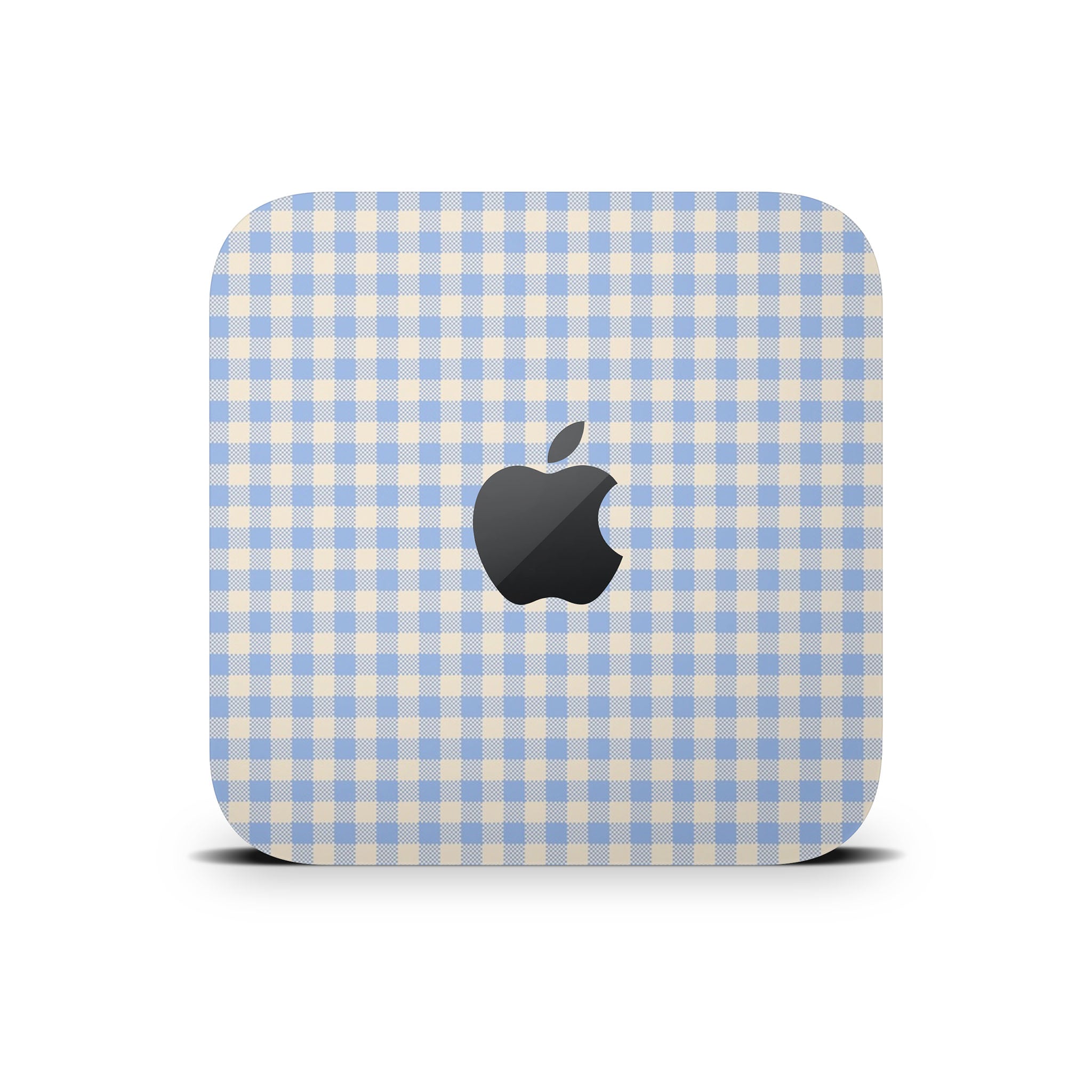 Blue Gingham Mac Mini