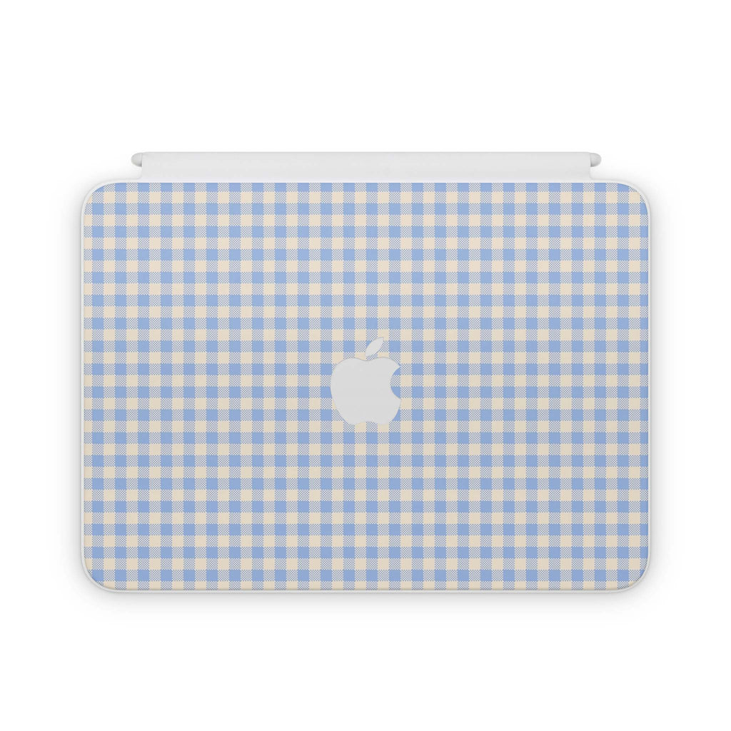 Blue Gingham Magic Keyboard Folio Skin