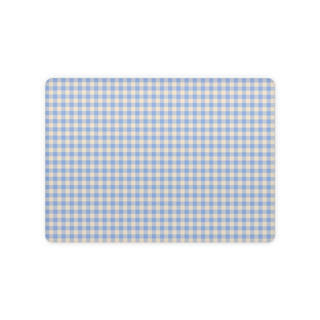 Blue Gingham Magic Trackpad Skin