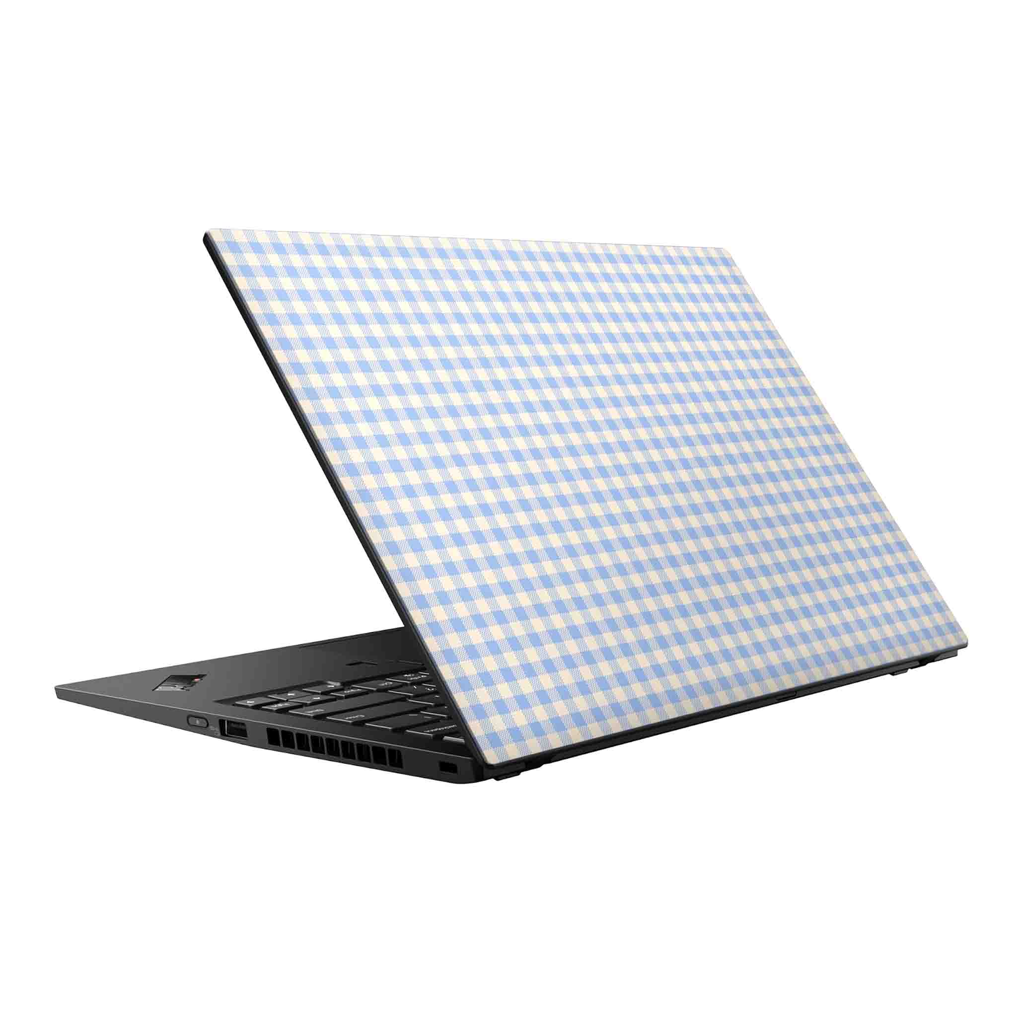 Blue Gingham Lenovo ThinkPad Skin