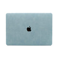 blue suede macbook case