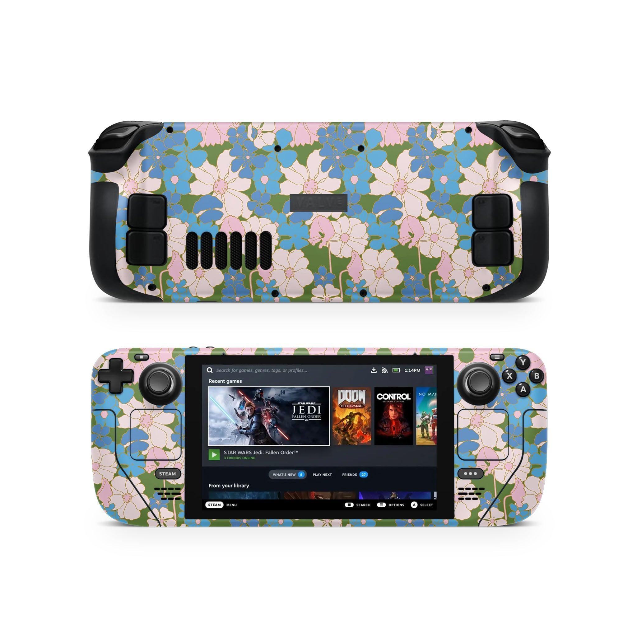 Bluebell Steam Deck Skin