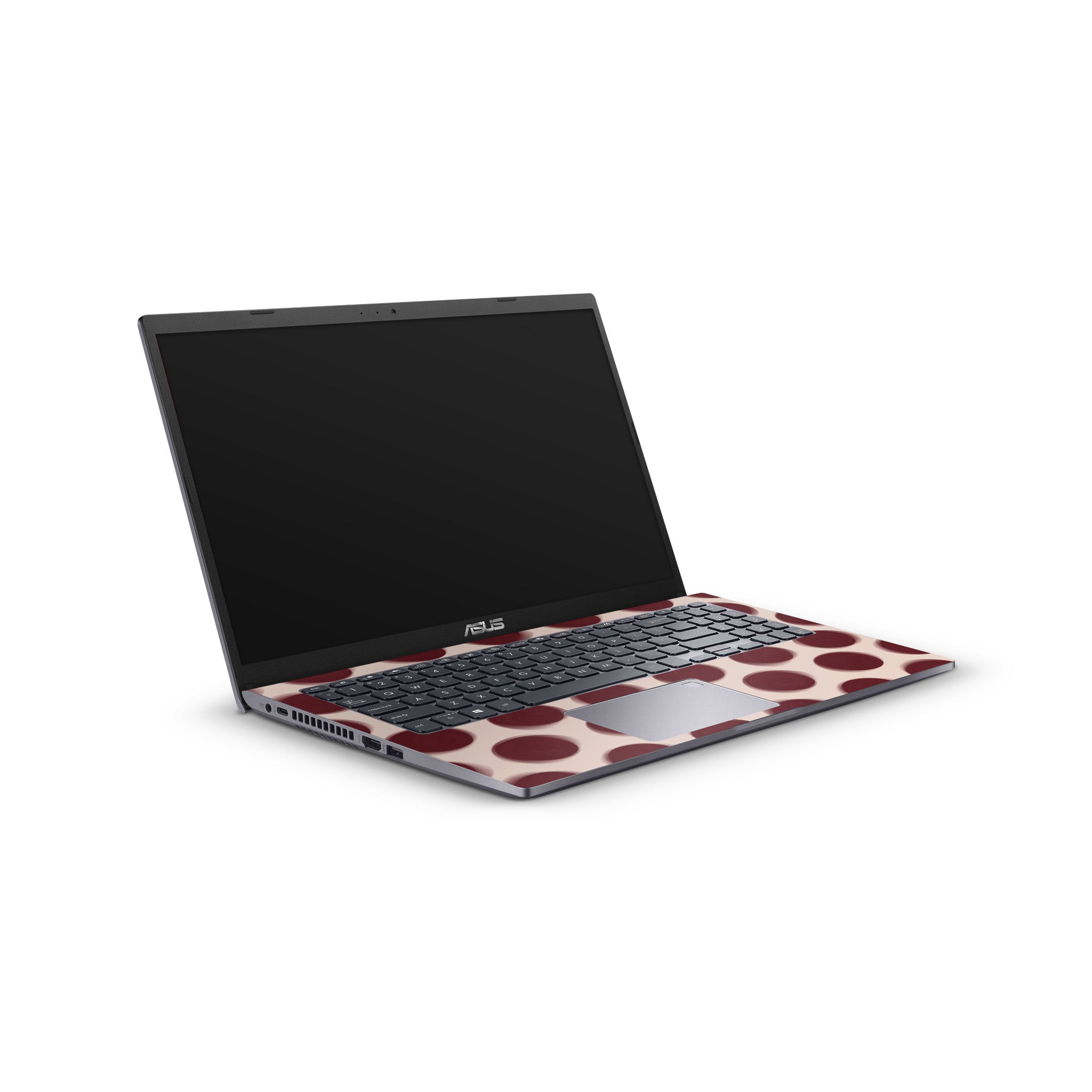 Burgundy Dot Asus ZenBook Skin