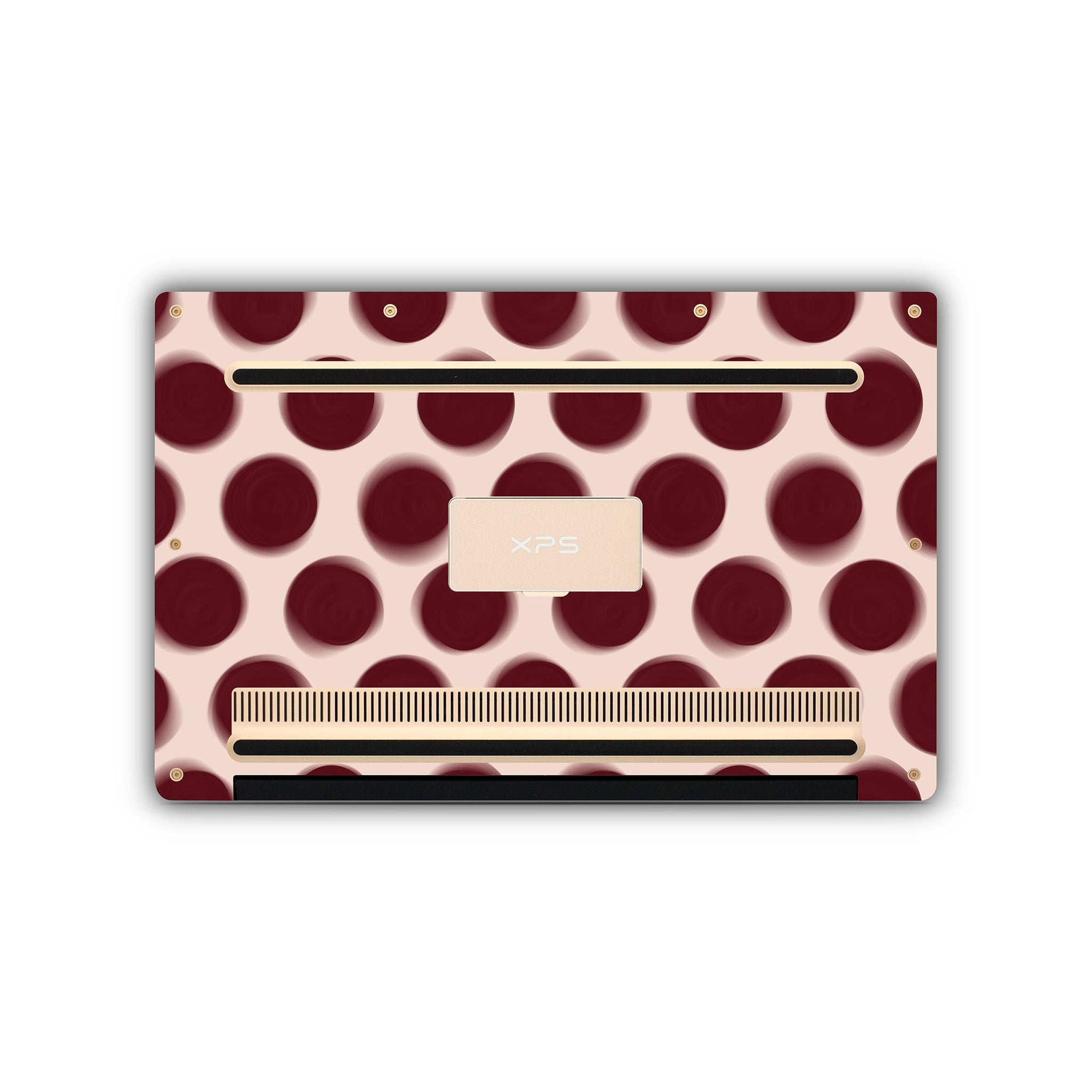 Burgundy Dot XPS Skin