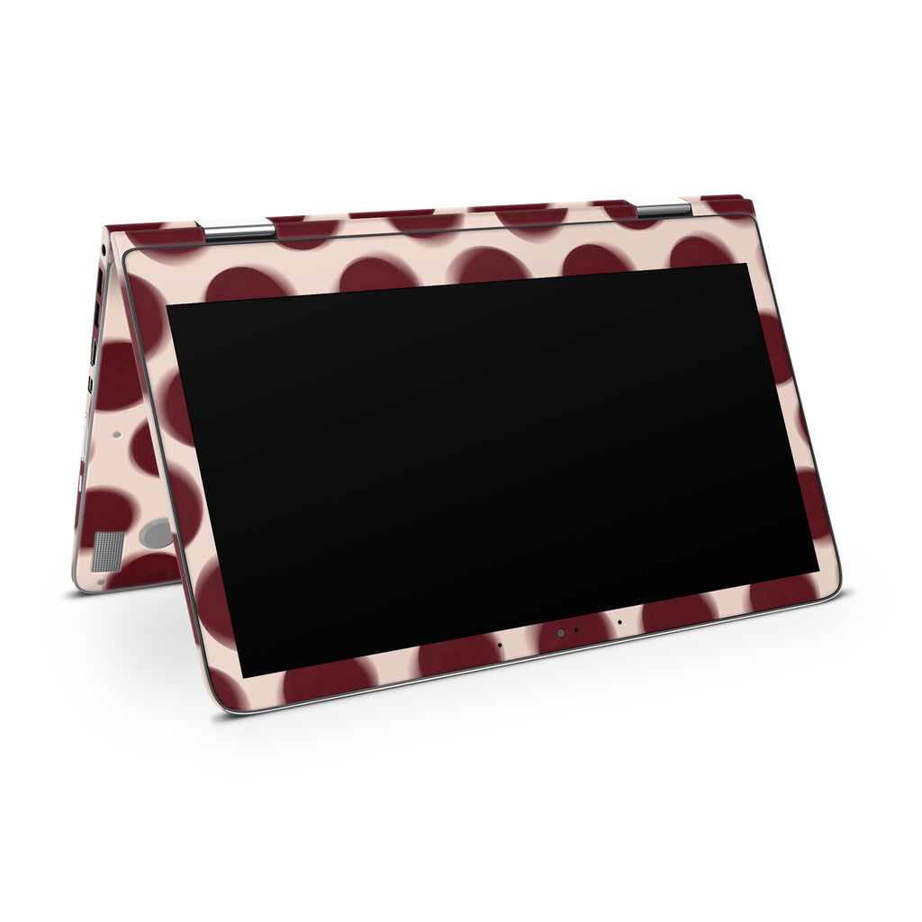 Burgundy Dot HP Envy Skin