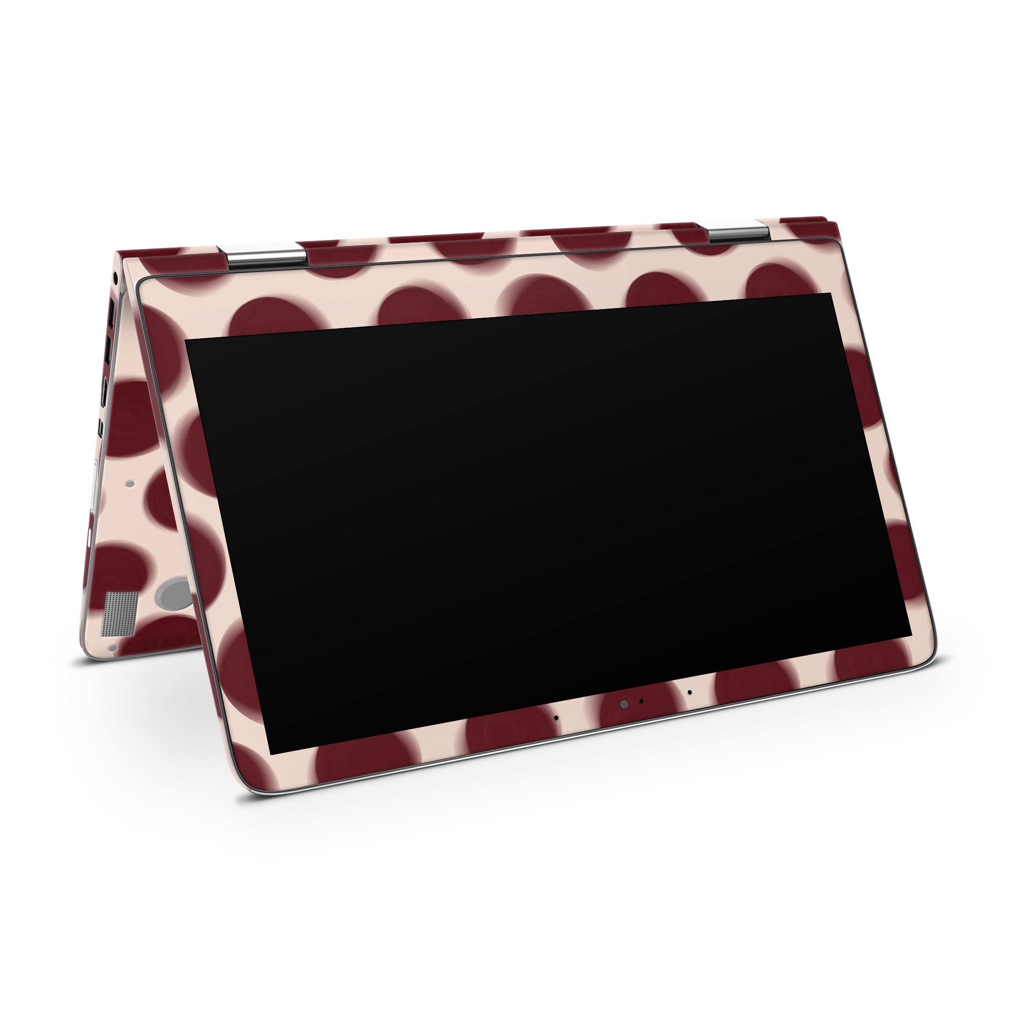 Burgundy Dot HP Envy Skin