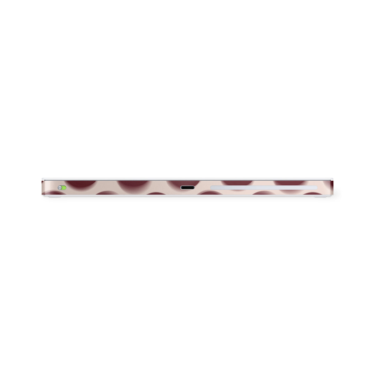 Burgundy Dot Magic Trackpad Skin