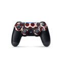 Burgundy Dot Playstation 4 Controller Skin