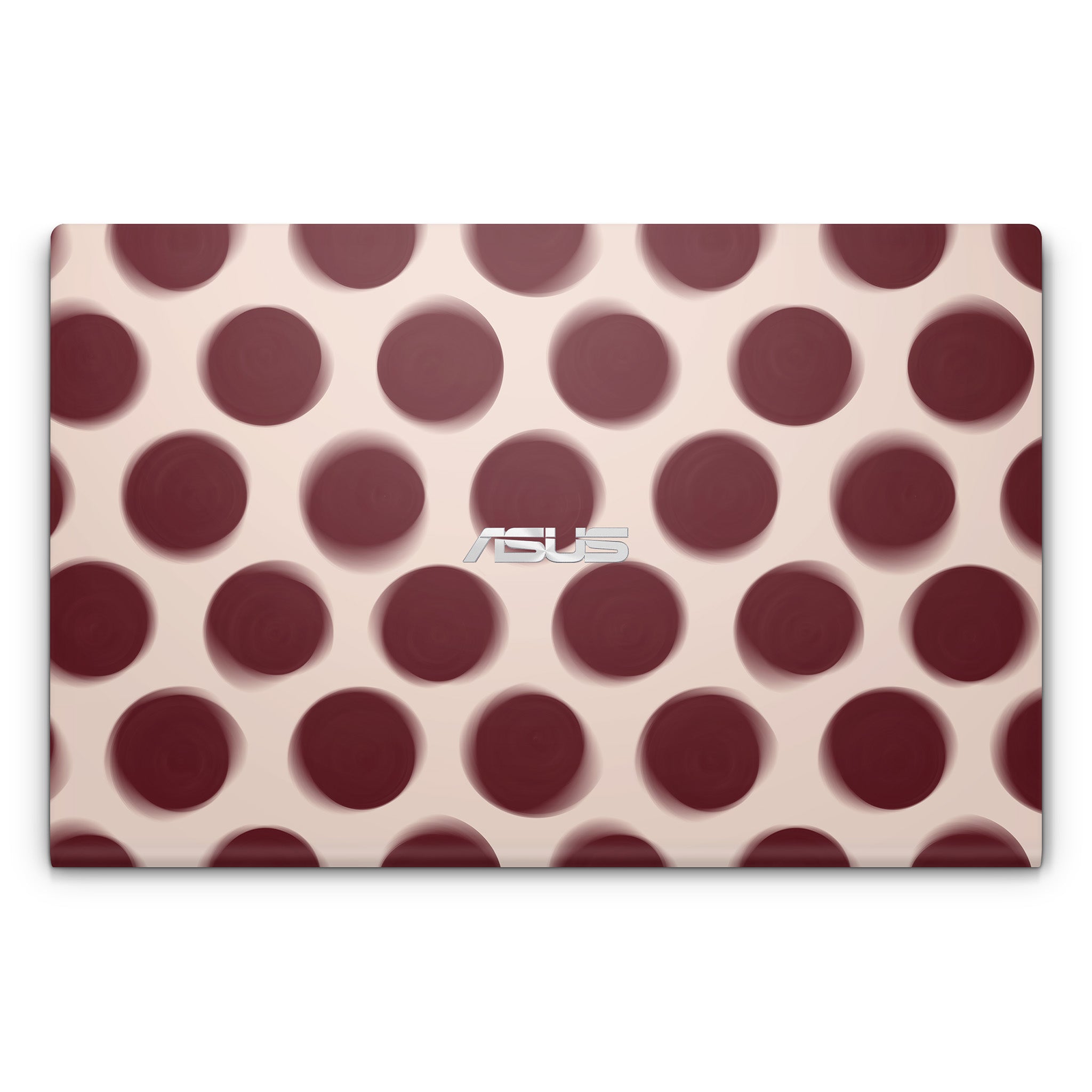 Burgundy Dot Asus ZenBook Skin