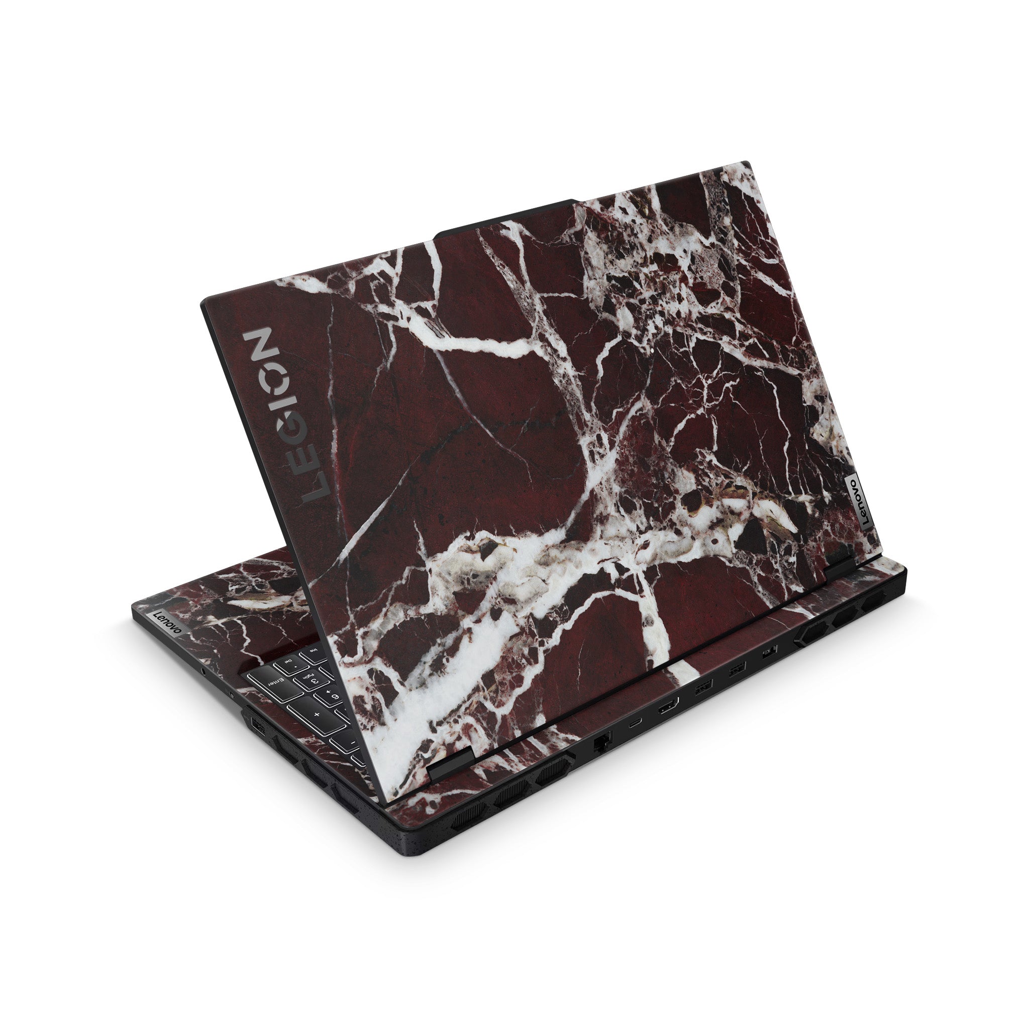 Burgundy Marble Lenovo Yoga Skin