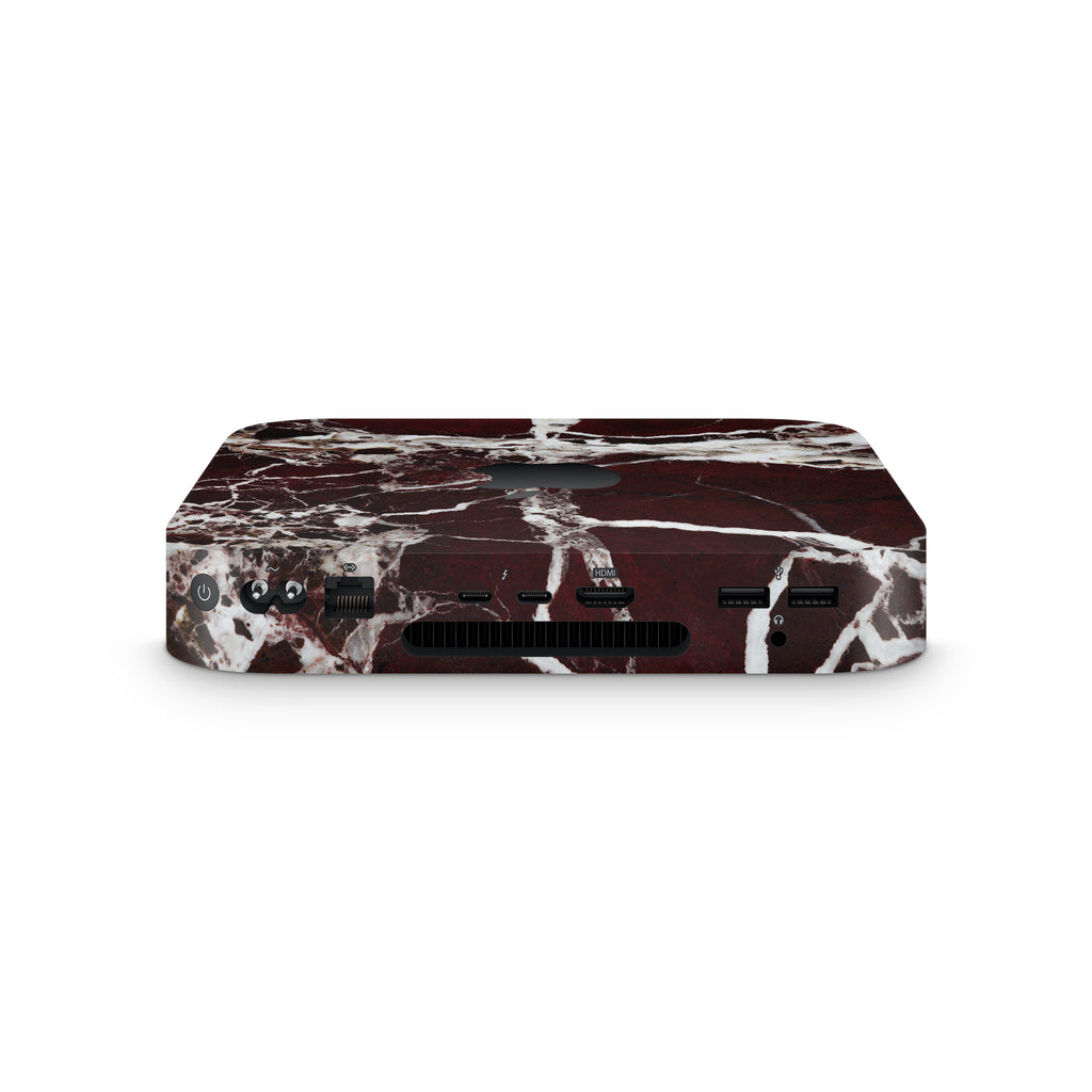 Burgundy Marble Mac Mini