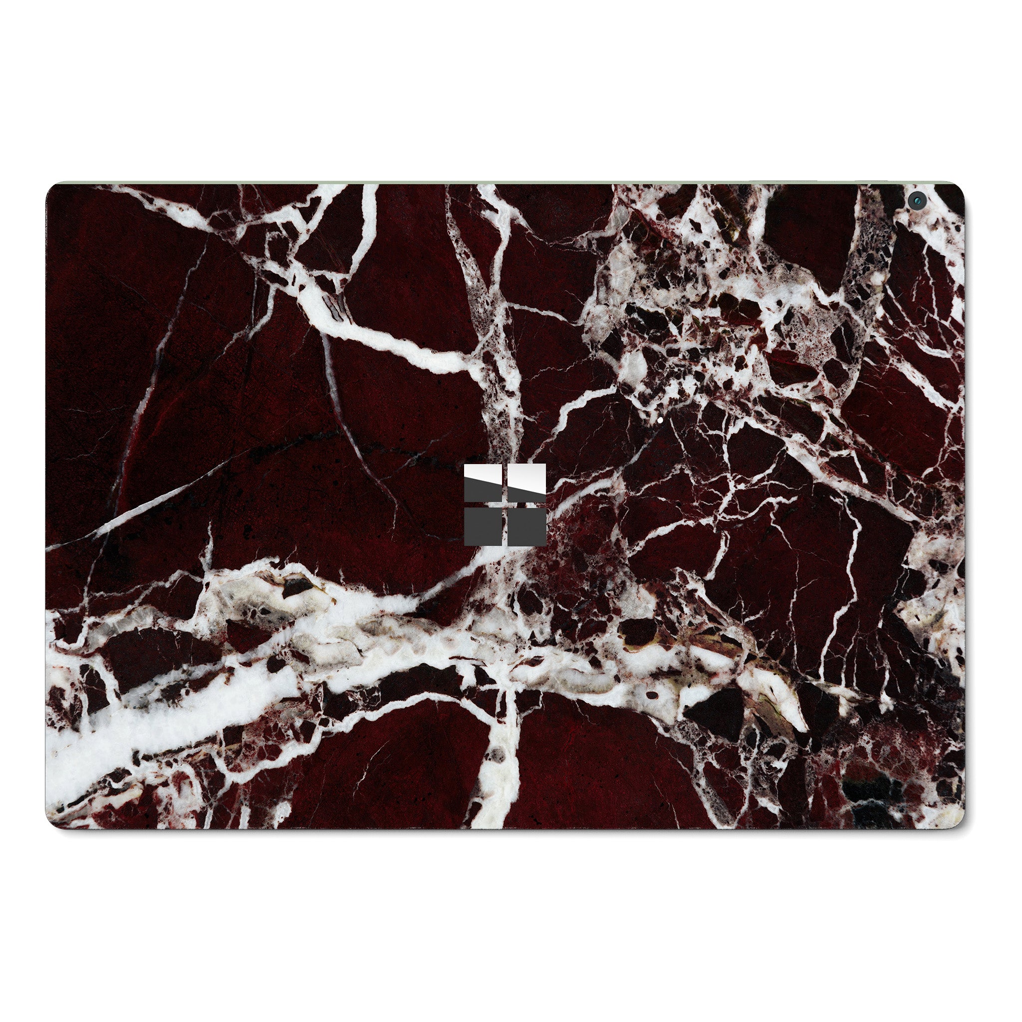 Burgundy Marble Microsoft Surface Skin
