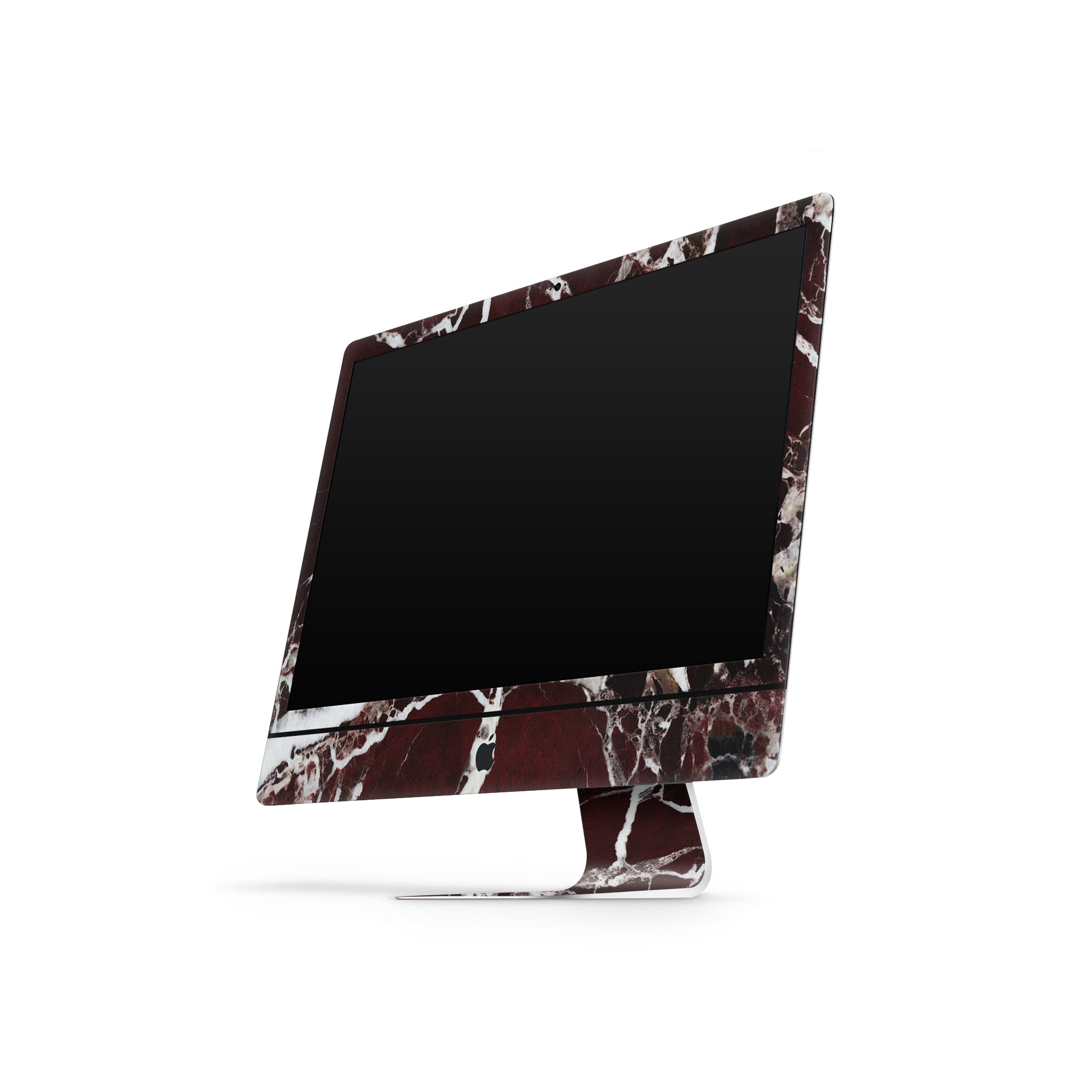Burgundy Marble iMac Skin
